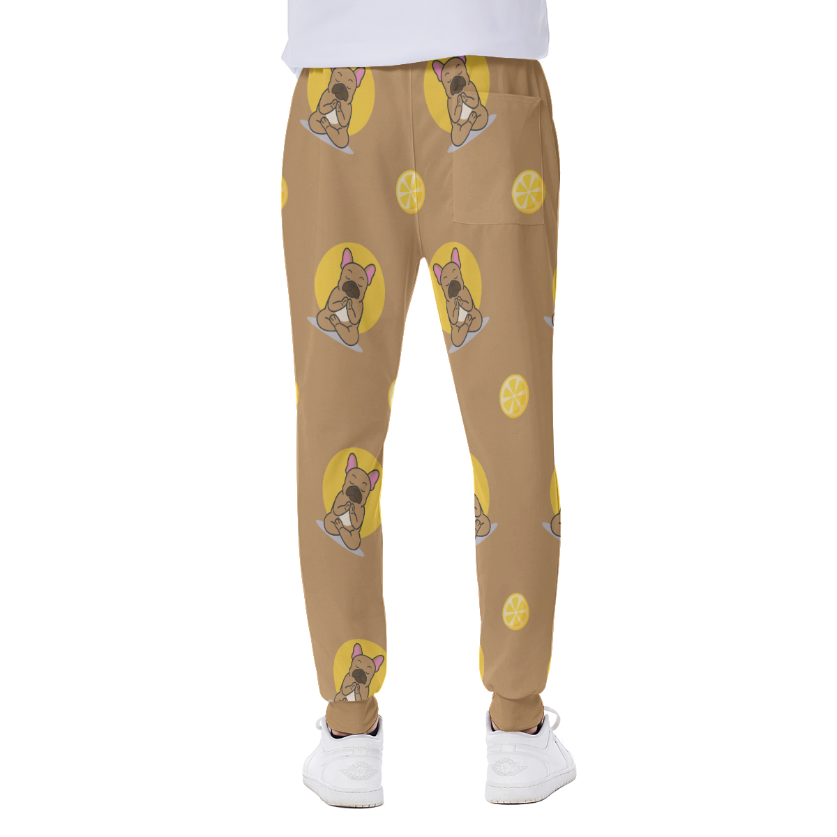 LEO French Bulldog Jogger Pants for Frenchie Enthusiasts-fadou