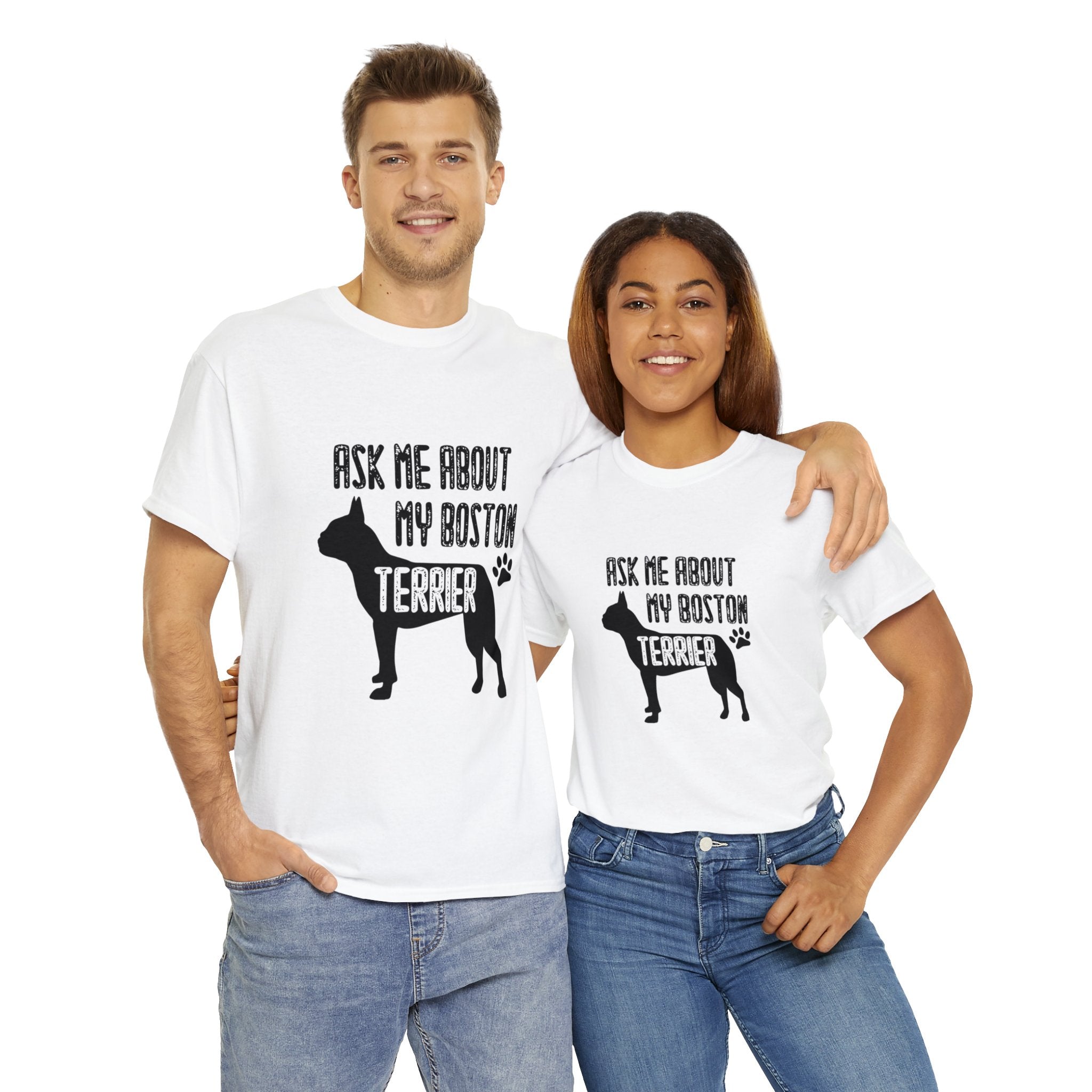Maya - Unisex Tshirts for Boston Terrier Lovers for Pet Parents-fadou