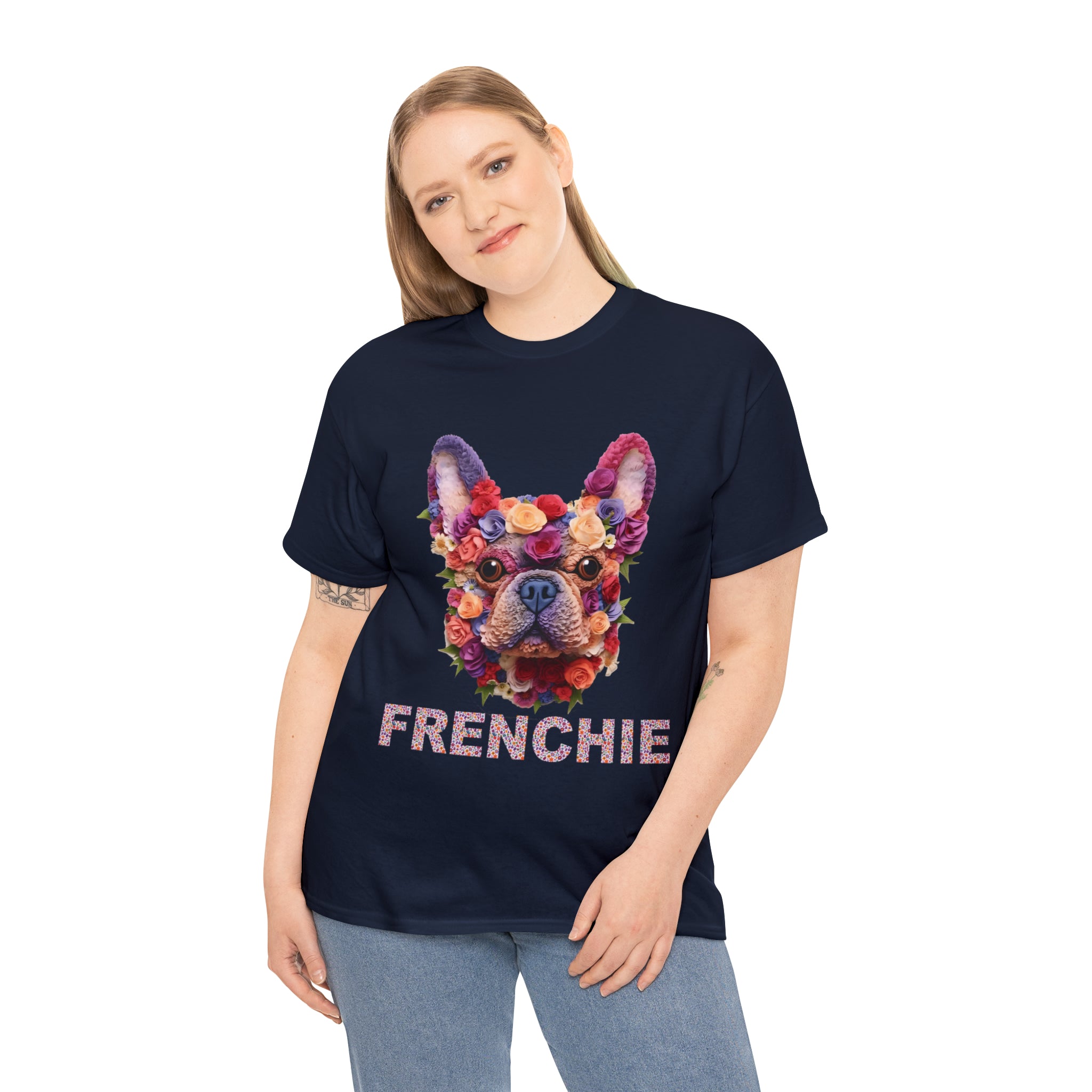 French Bulldog Cotton Unisex Shirt for Frenchie Enthusiasts-fadou