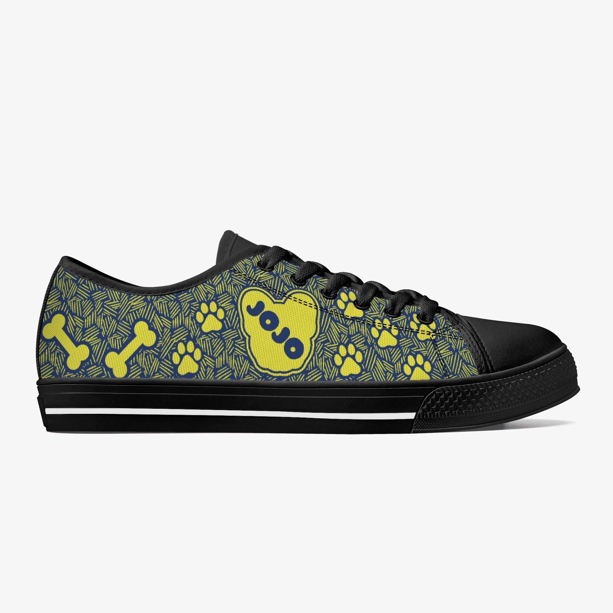 French Bulldog Classic Sneakers for Frenchie Enthusiasts-fadou