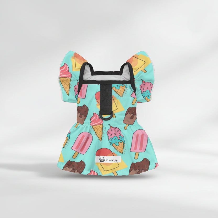 Chérie French Bulldog Cute Dress for Brachycephalic Dogs-fadou