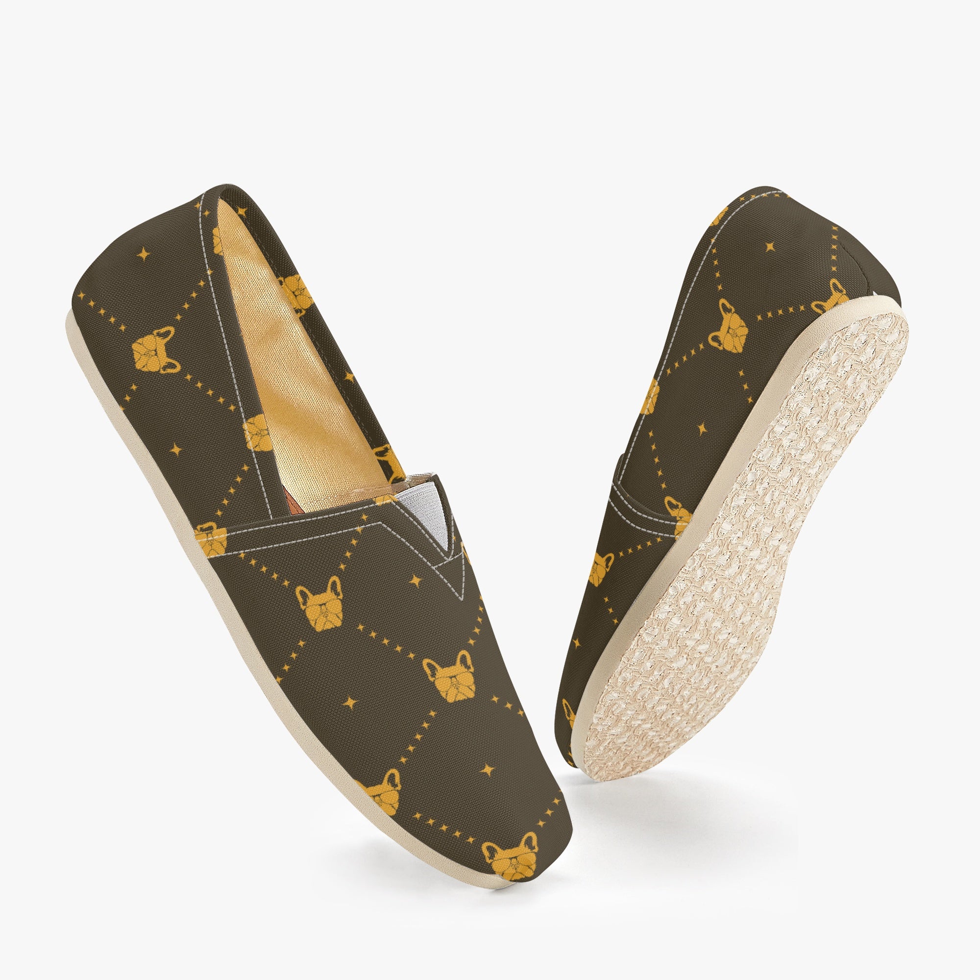 French Bulldog Casual Classic Sneakers for Frenchie Enthusiasts-fadou