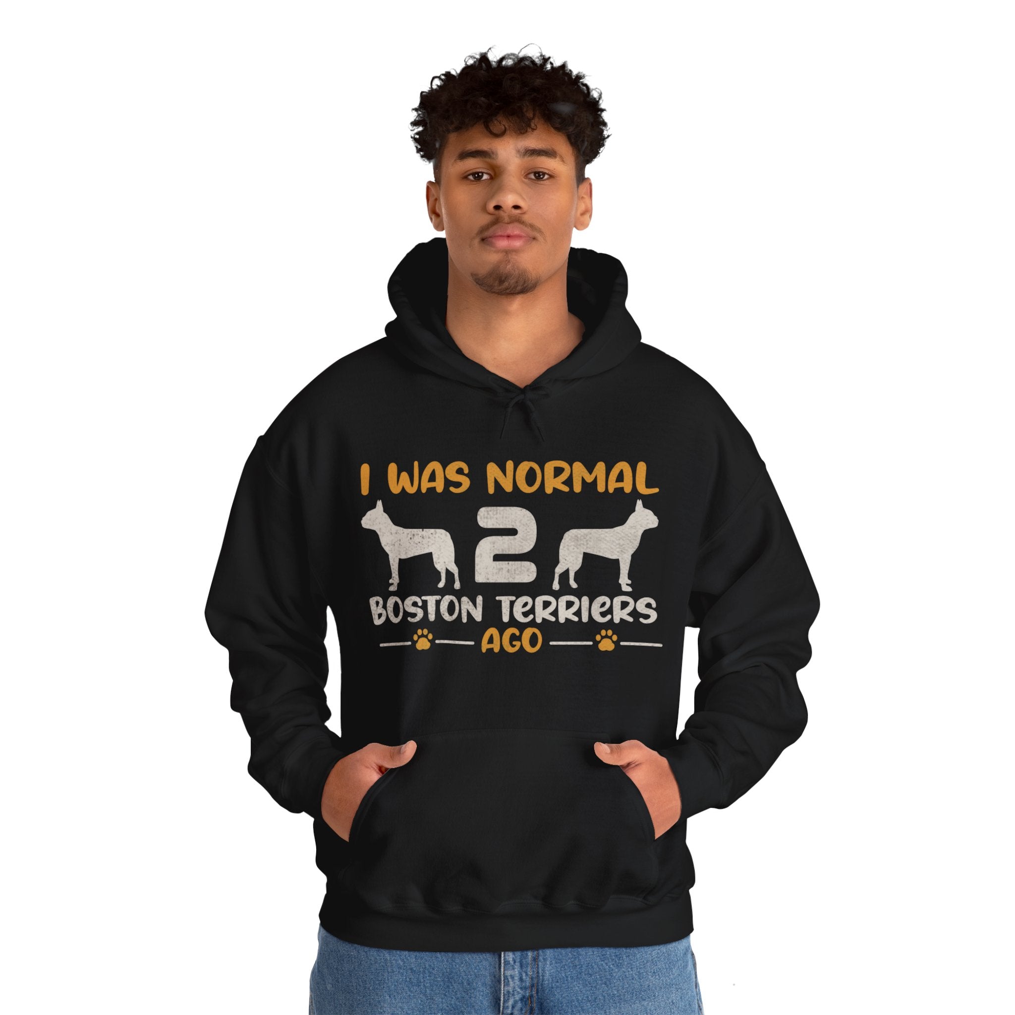 Bean French Bulldog Cotton Sweatshirt for Everyday Wear-fadou