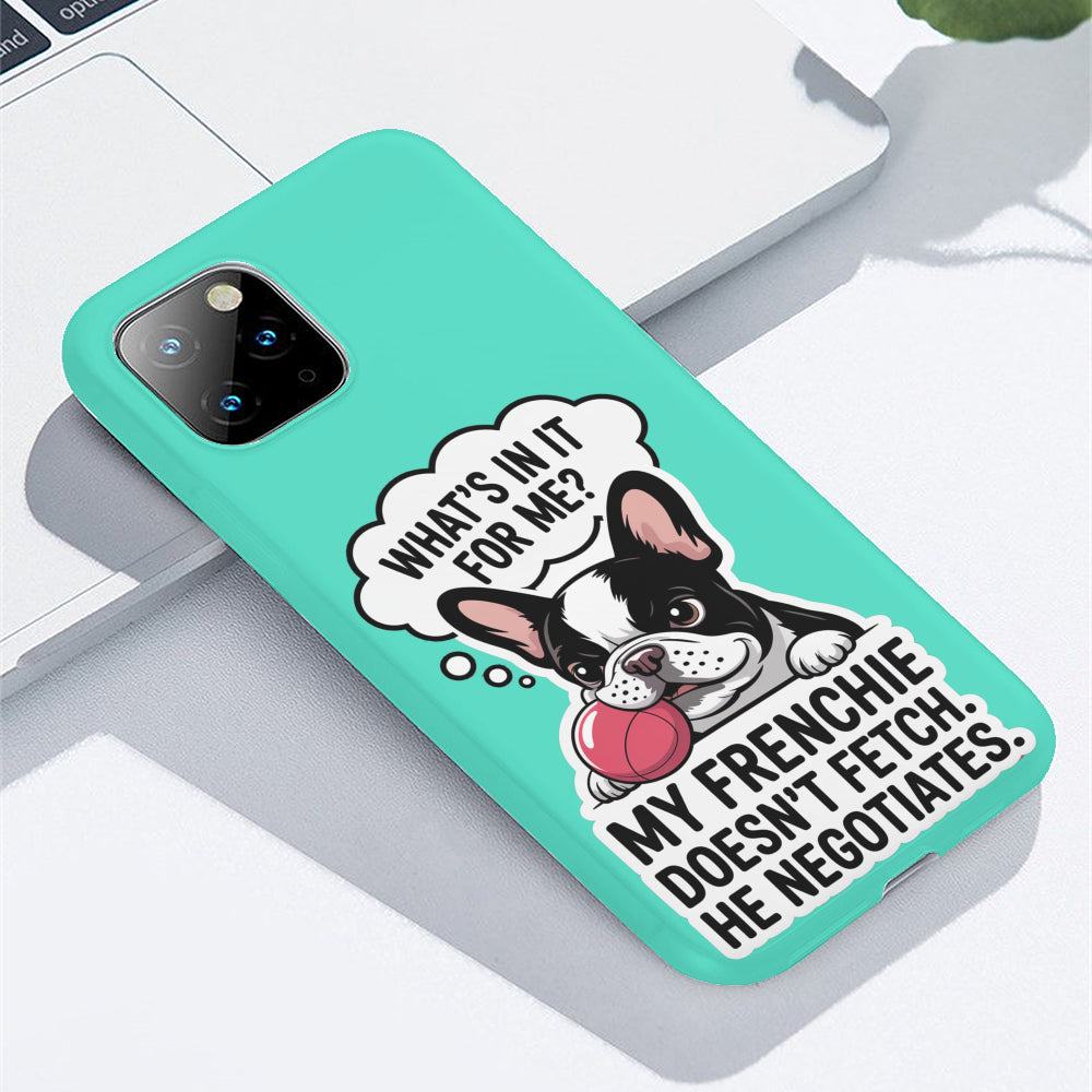 Bandit French Bulldog Phone Case for Frenchie Enthusiasts-fadou