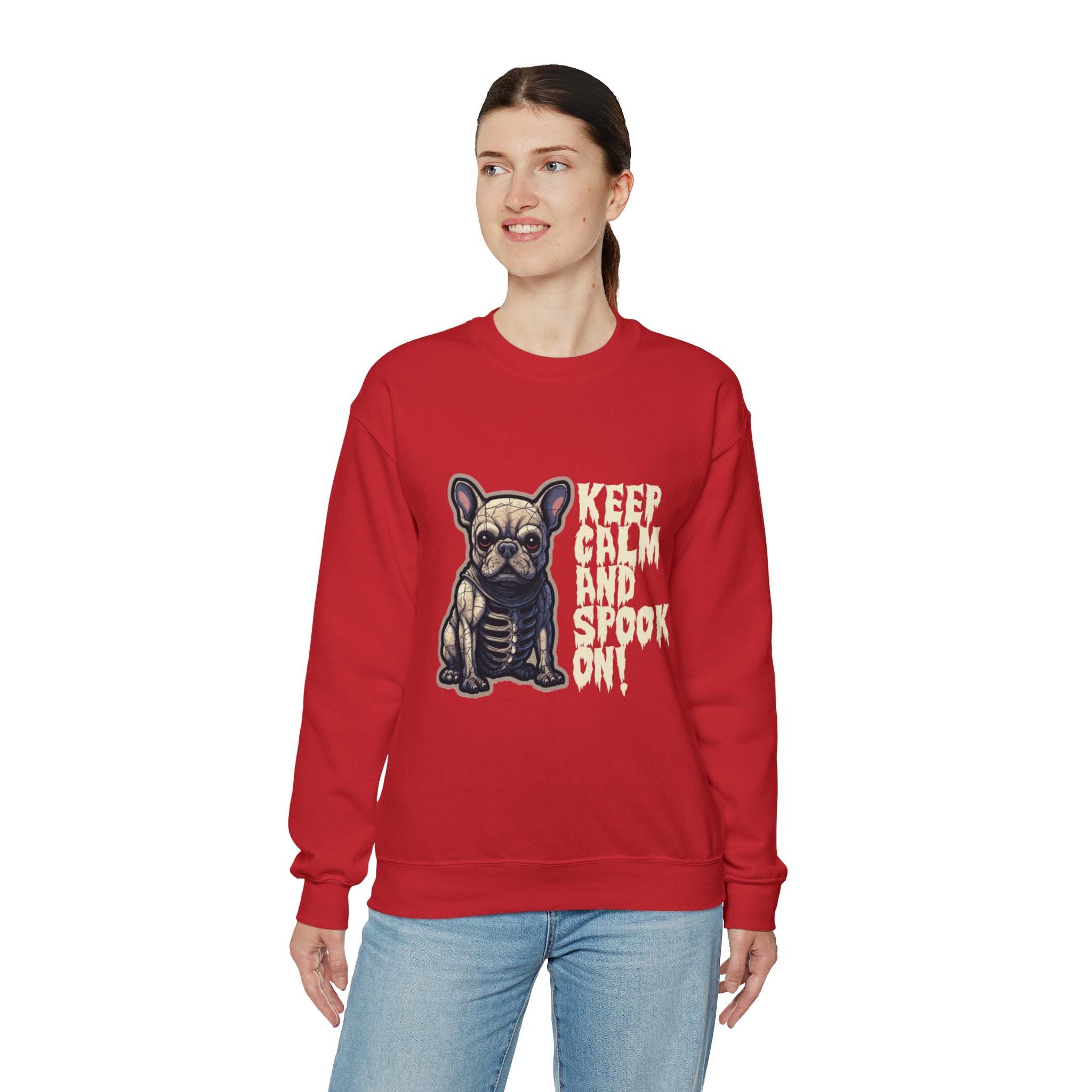 French Bulldog Halloween Pet Parent Pullover for Frenchie Fans-fadou
