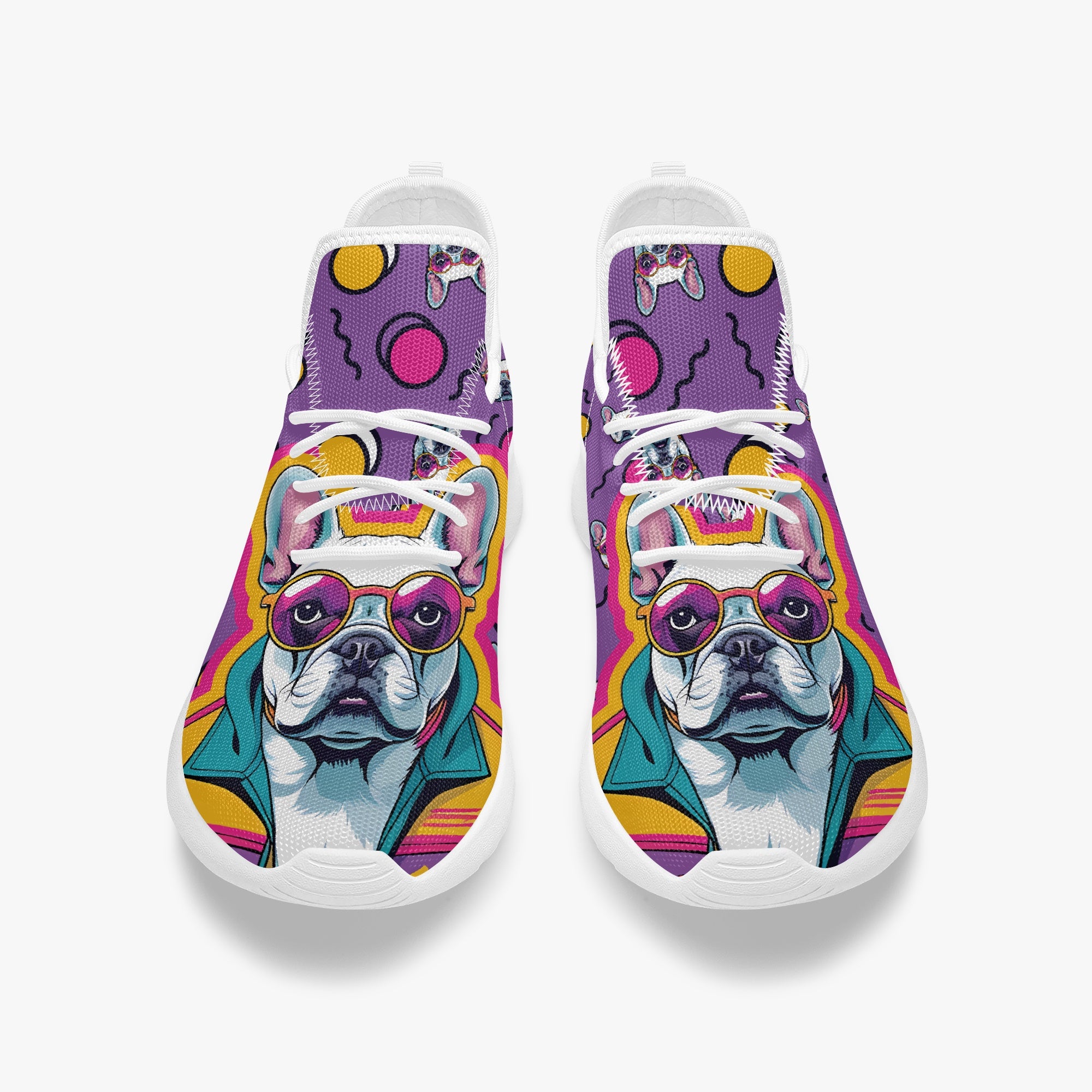 Finn French Bulldog Casual Footwear for Dog Moms & Dads-fadou