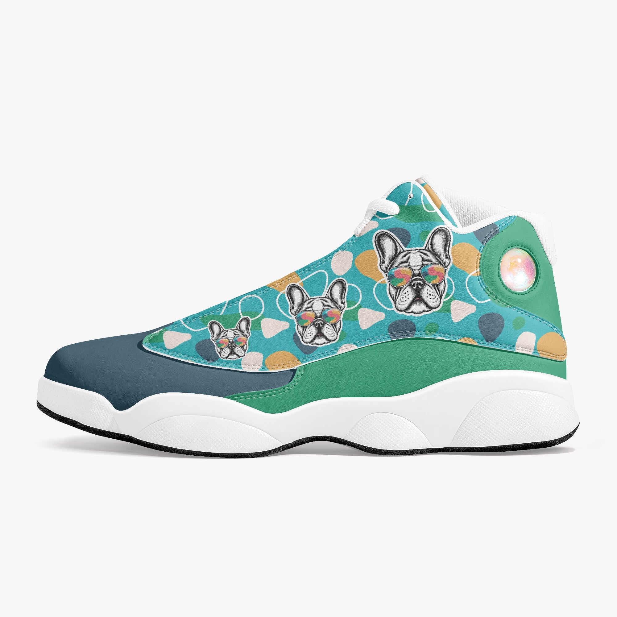 Clementine French Bulldog Casual Footwear for Frenchie Fans-fadou