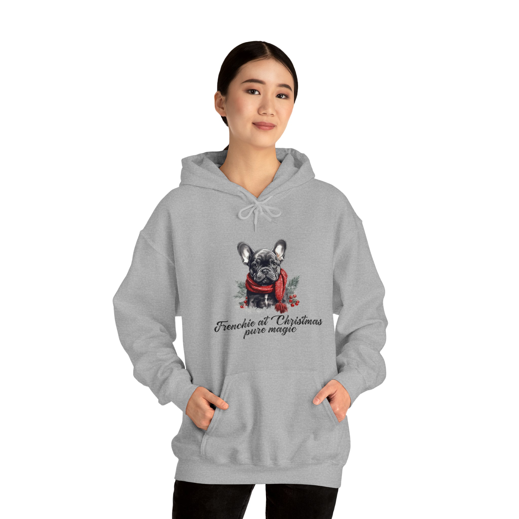 Christmas Christmas Cotton Sweatshirt for Frenchie Fans-fadou