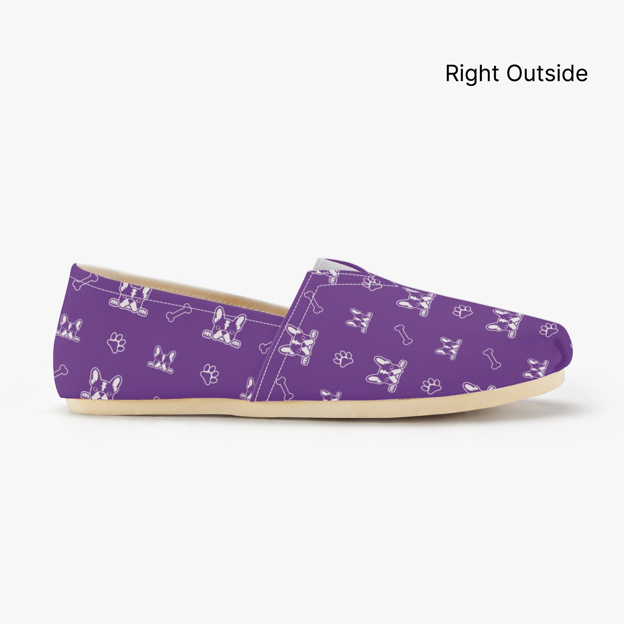 French Bulldog Casual Casual Footwear for Frenchie Enthusiasts-fadou