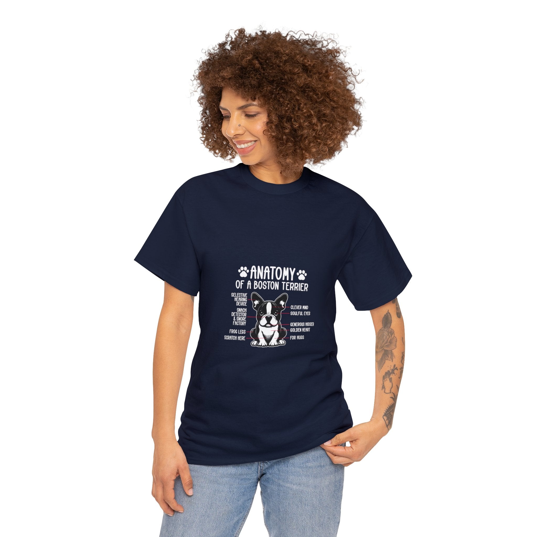 Oreo - Unisex Tshirts for Boston Terrier Lovers for Everyday Wear-fadou