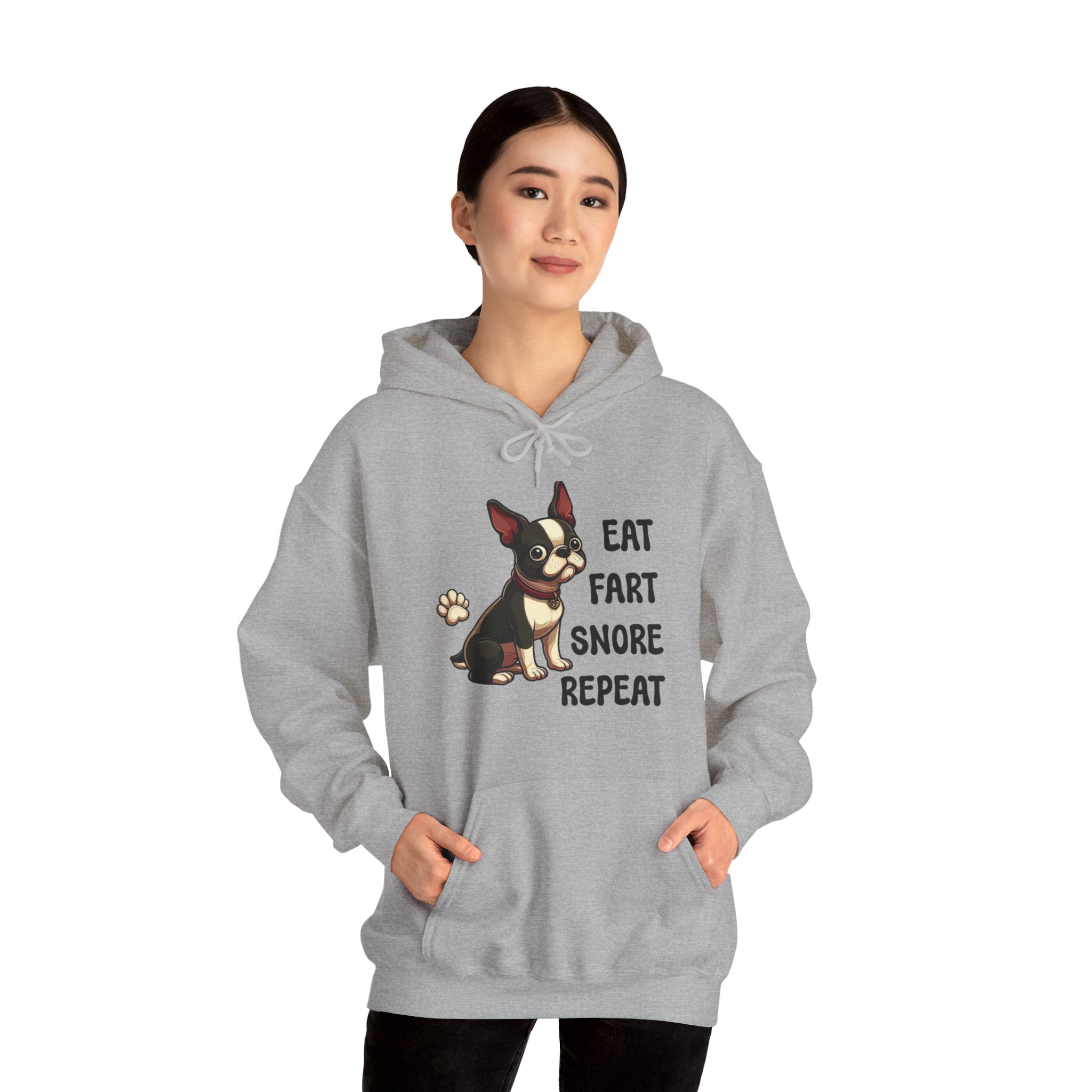 Richie French Bulldog Fleece Hoodie for Dog Moms & Dads-fadou