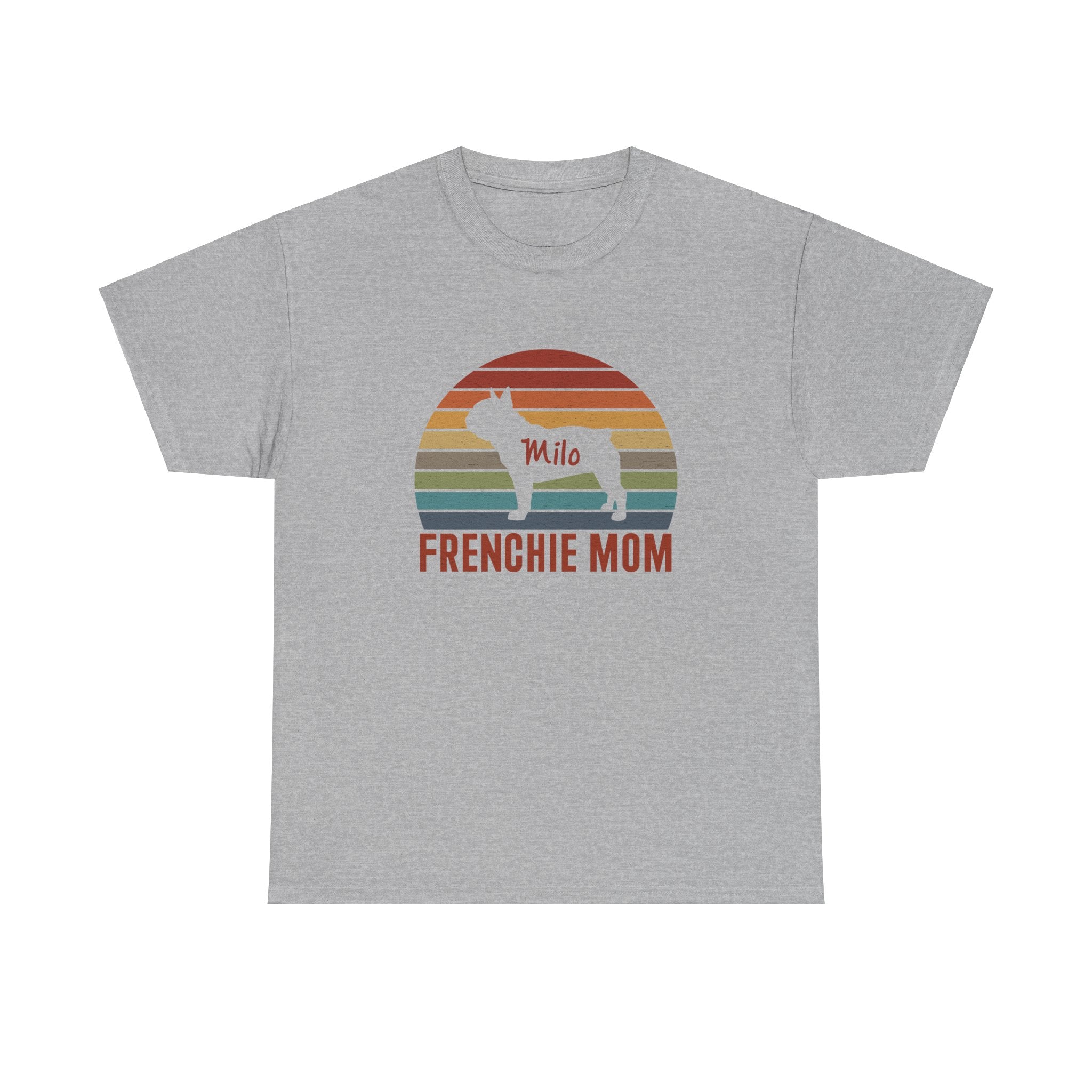 French Bulldog Custom Cotton T-Shirt for Dog Moms & Dads-fadou
