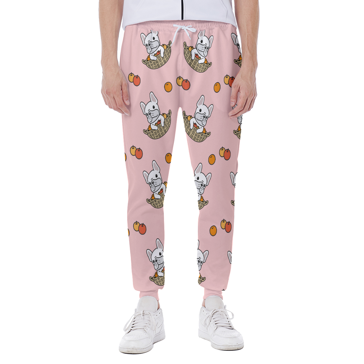 French Bulldog Casual Sweatpants for Frenchie Enthusiasts-fadou
