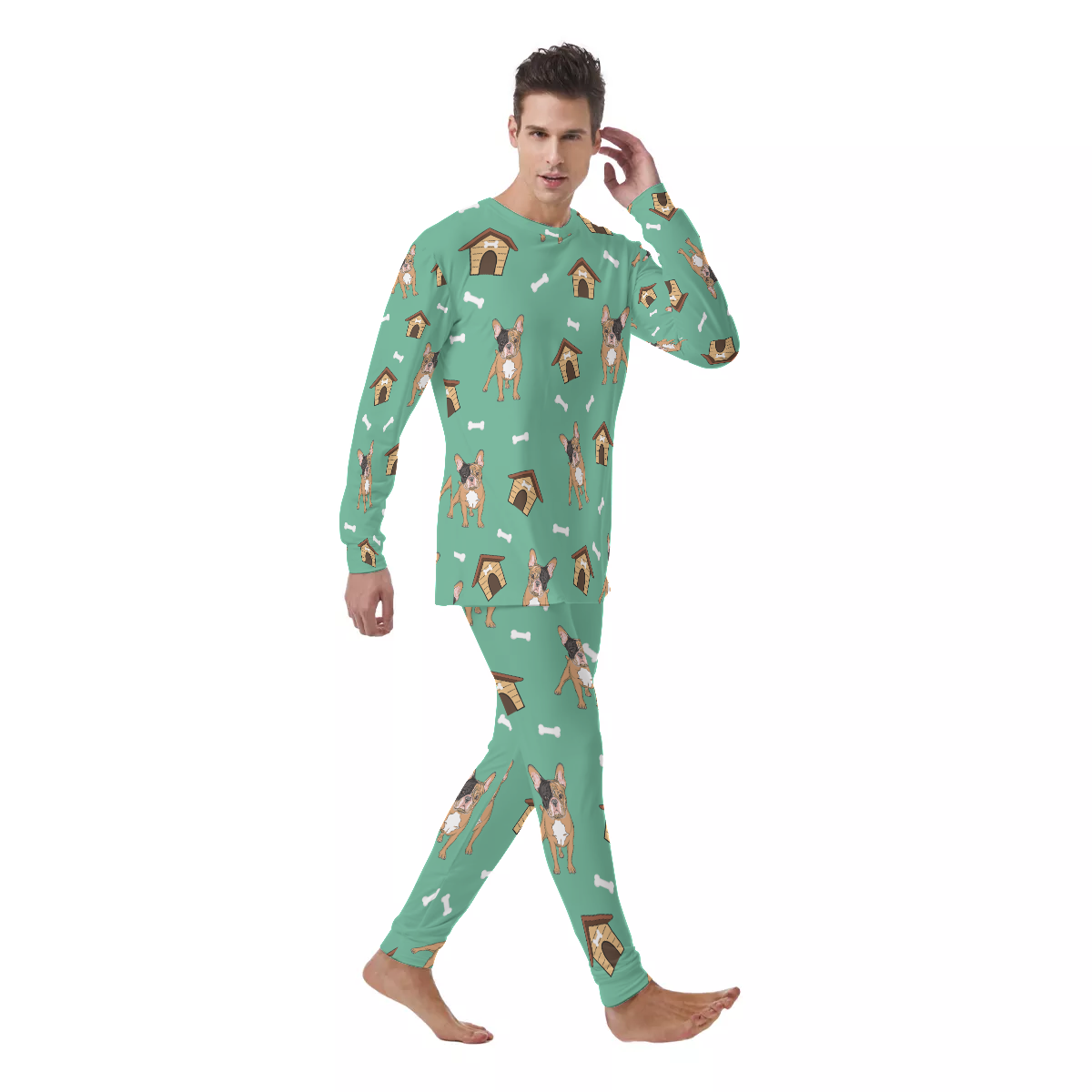 ZEUS French Bulldog Sleepwear Pajamas for Frenchie Enthusiasts-fadou