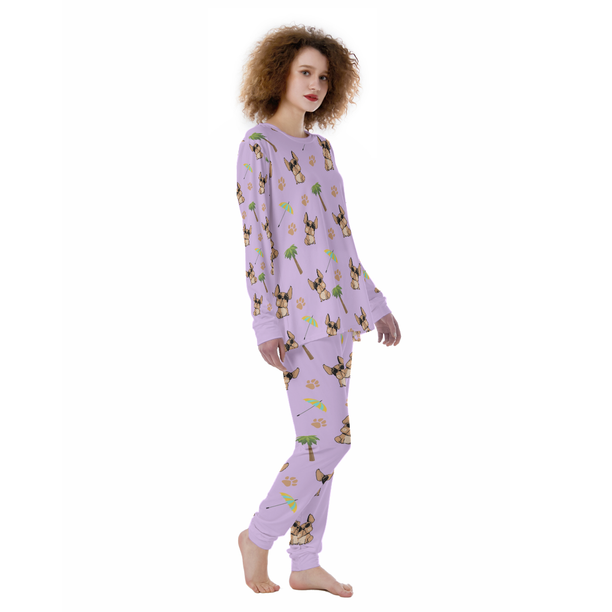 CALLIE French Bulldog Sleepwear Pajamas for Bulldog Owners-fadou
