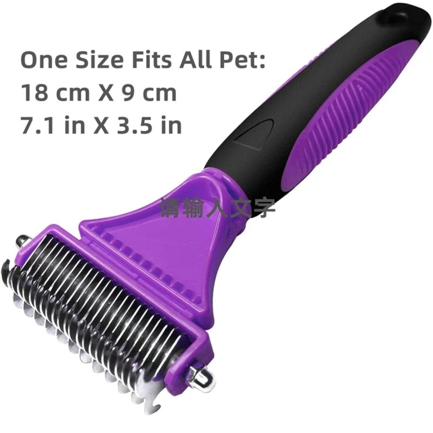 Combix French Bulldog Grooming Brush for Short-Nosed Dogs-fadou