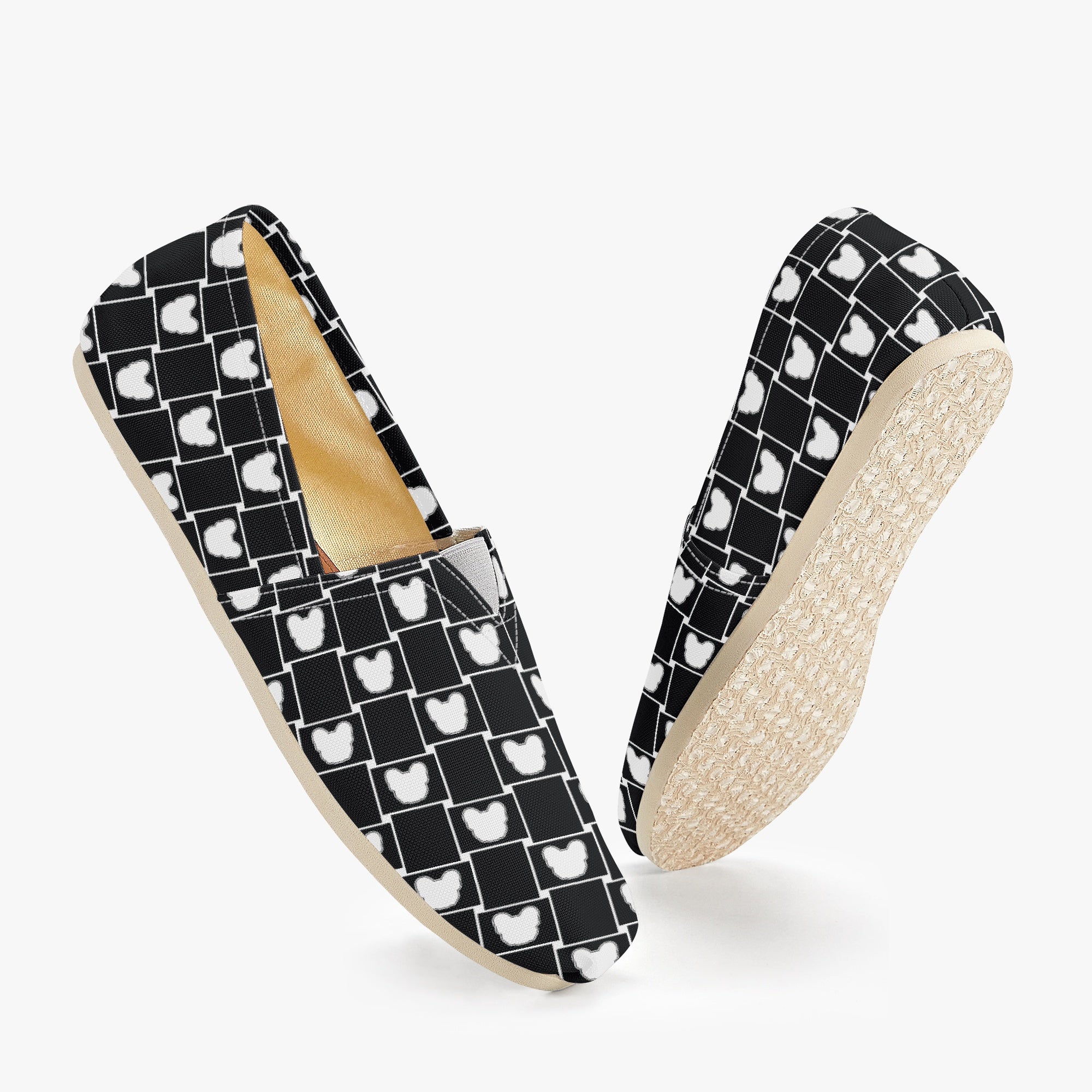 Frenchie Casual Canvas Sneakers for Frenchie Enthusiasts-fadou