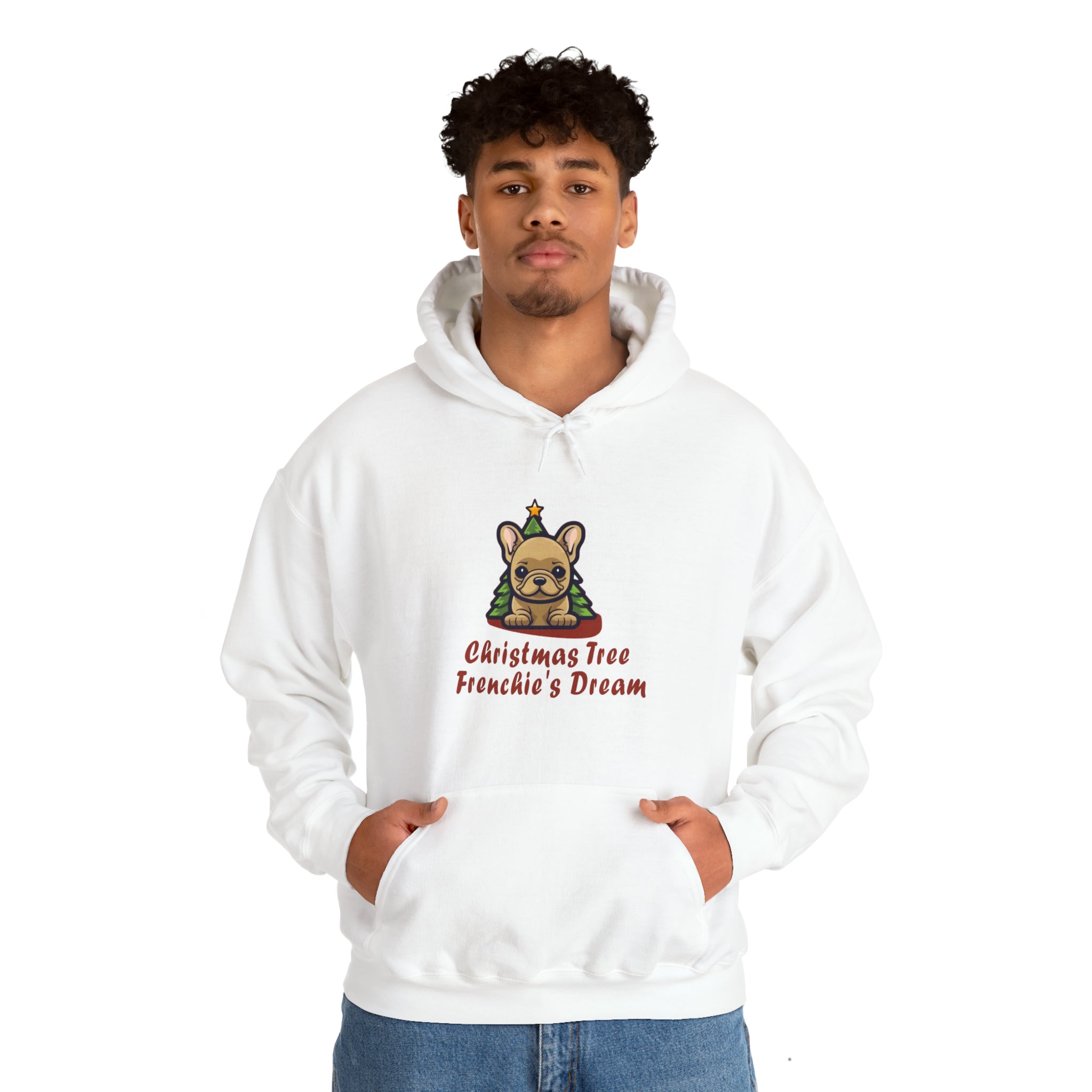 Frenchie's Dream Unisex Hoodie for Daily Walks and Play-fadou