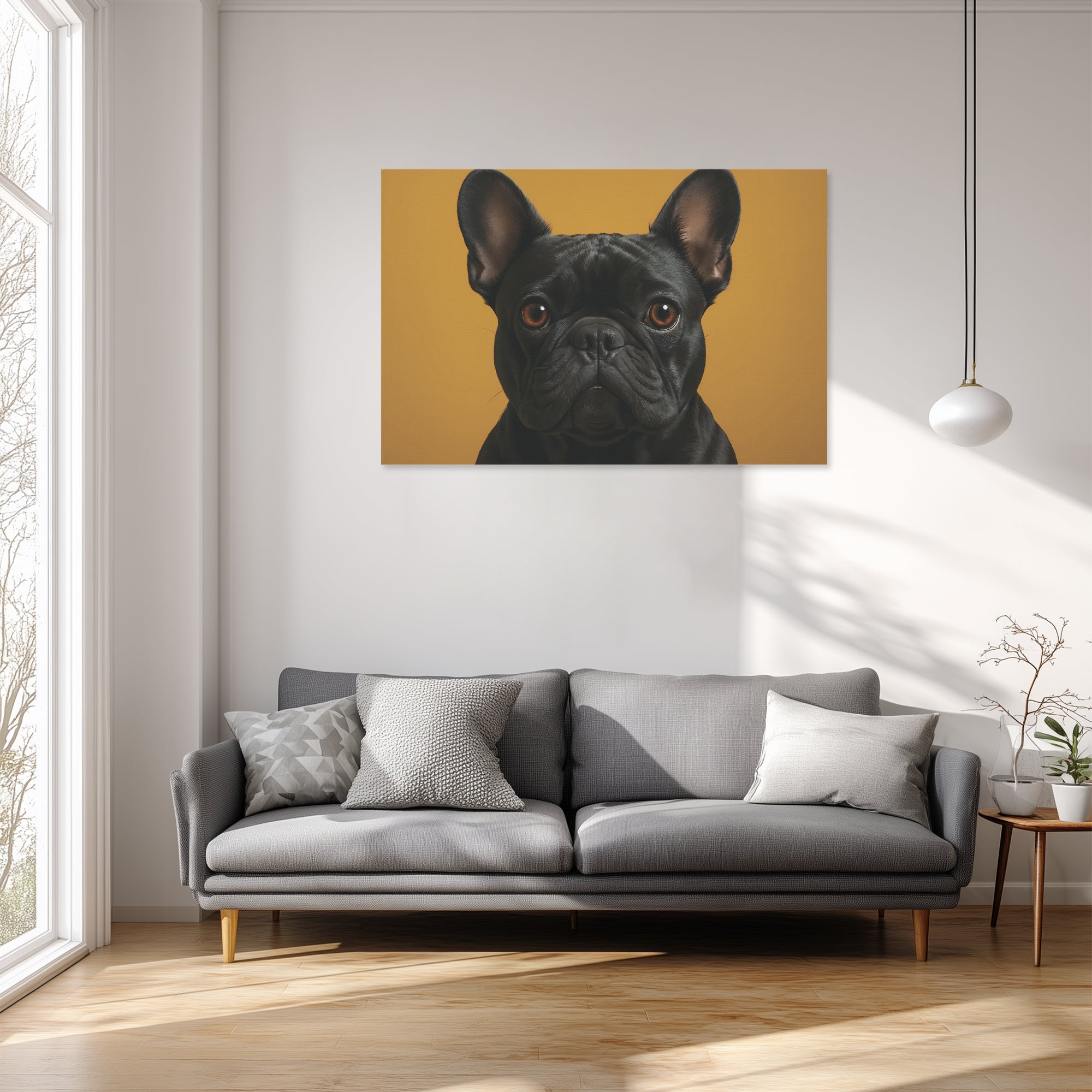 French Bulldog Adorable Decorative Canvas for Bulldog Owners-fadou