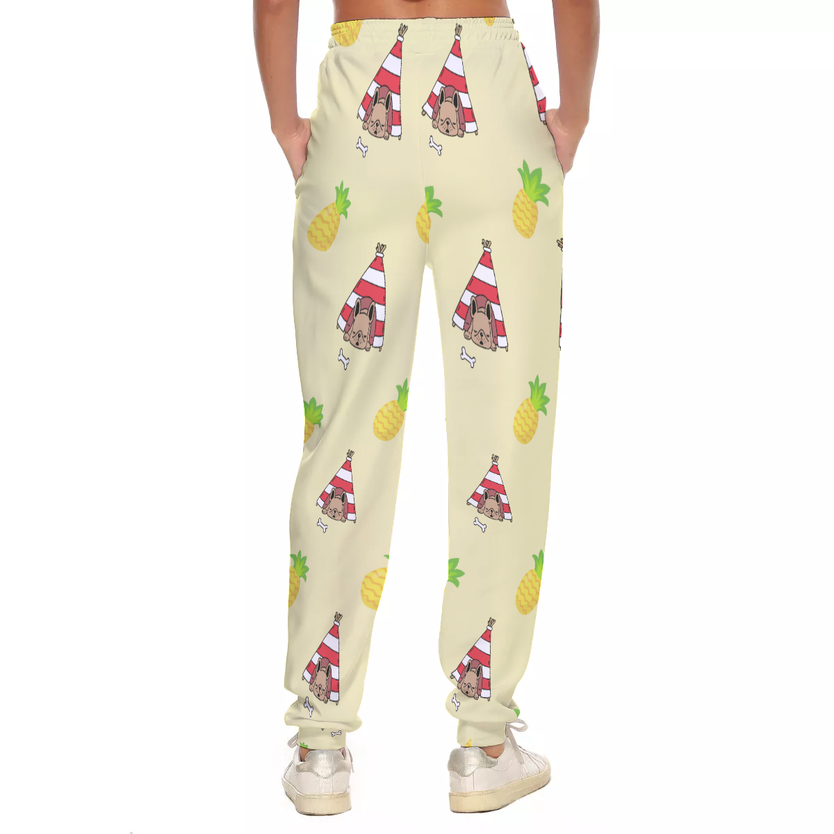 MIA - Women's Casual Pants for Frenchie Fans Everywhere-fadou