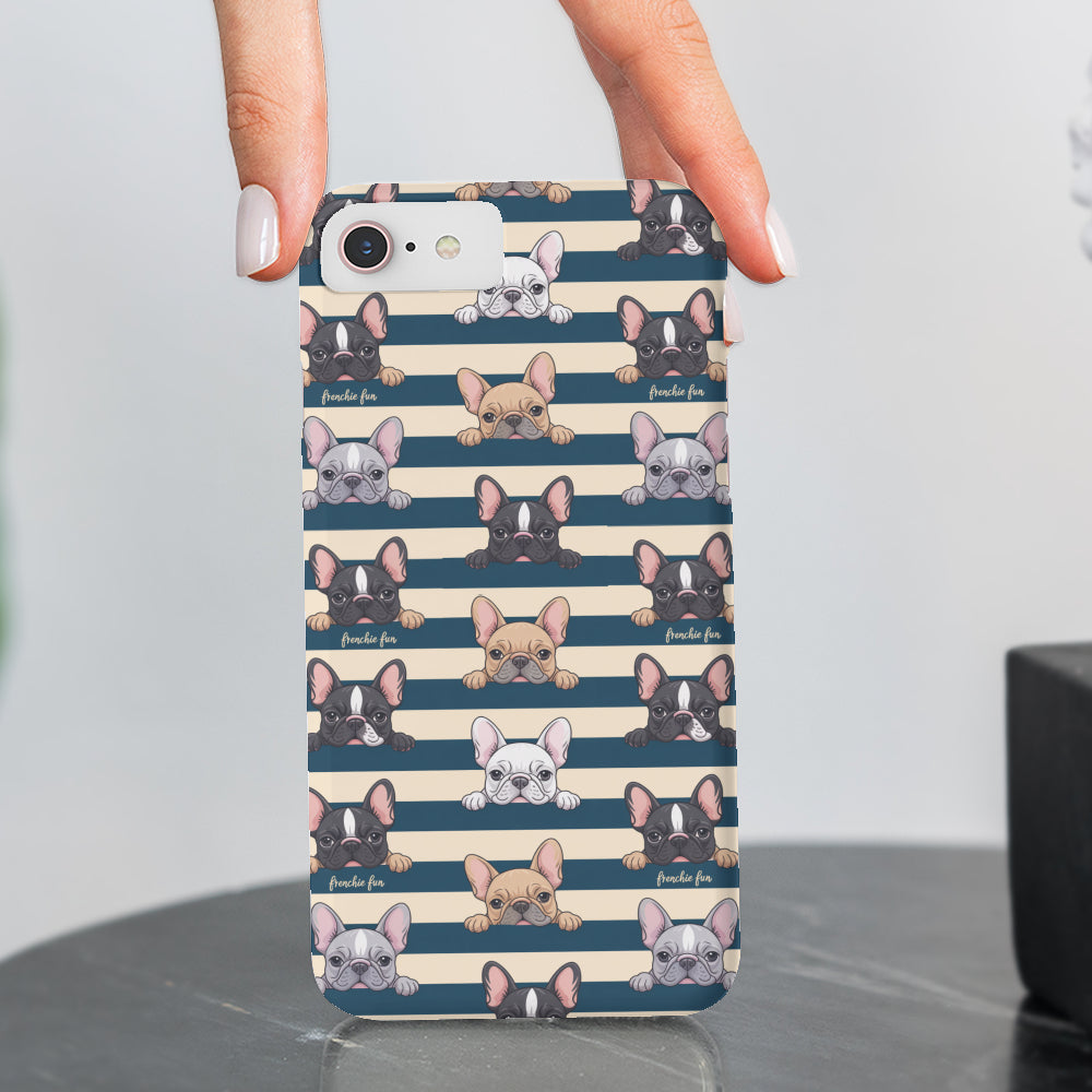 Max French Bulldog Iphone Cover for Frenchie Enthusiasts-fadou
