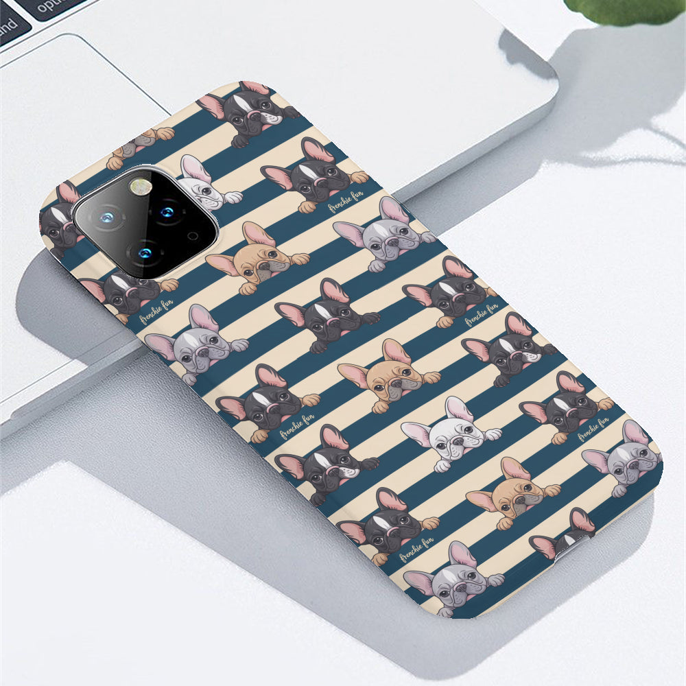 Max French Bulldog Iphone Cover for Frenchie Enthusiasts-fadou