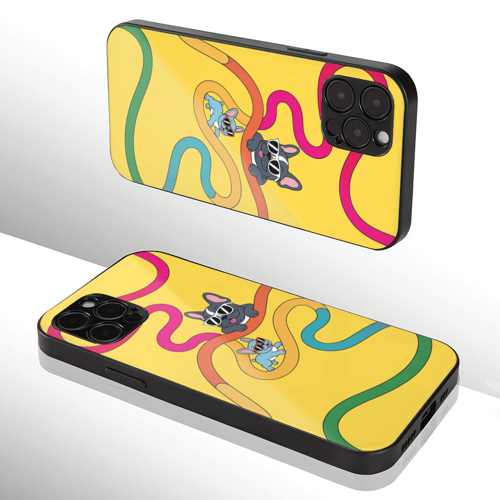 Roxy - Iphone & Samsung Glass Case for Dog Lovers and Owners-fadou