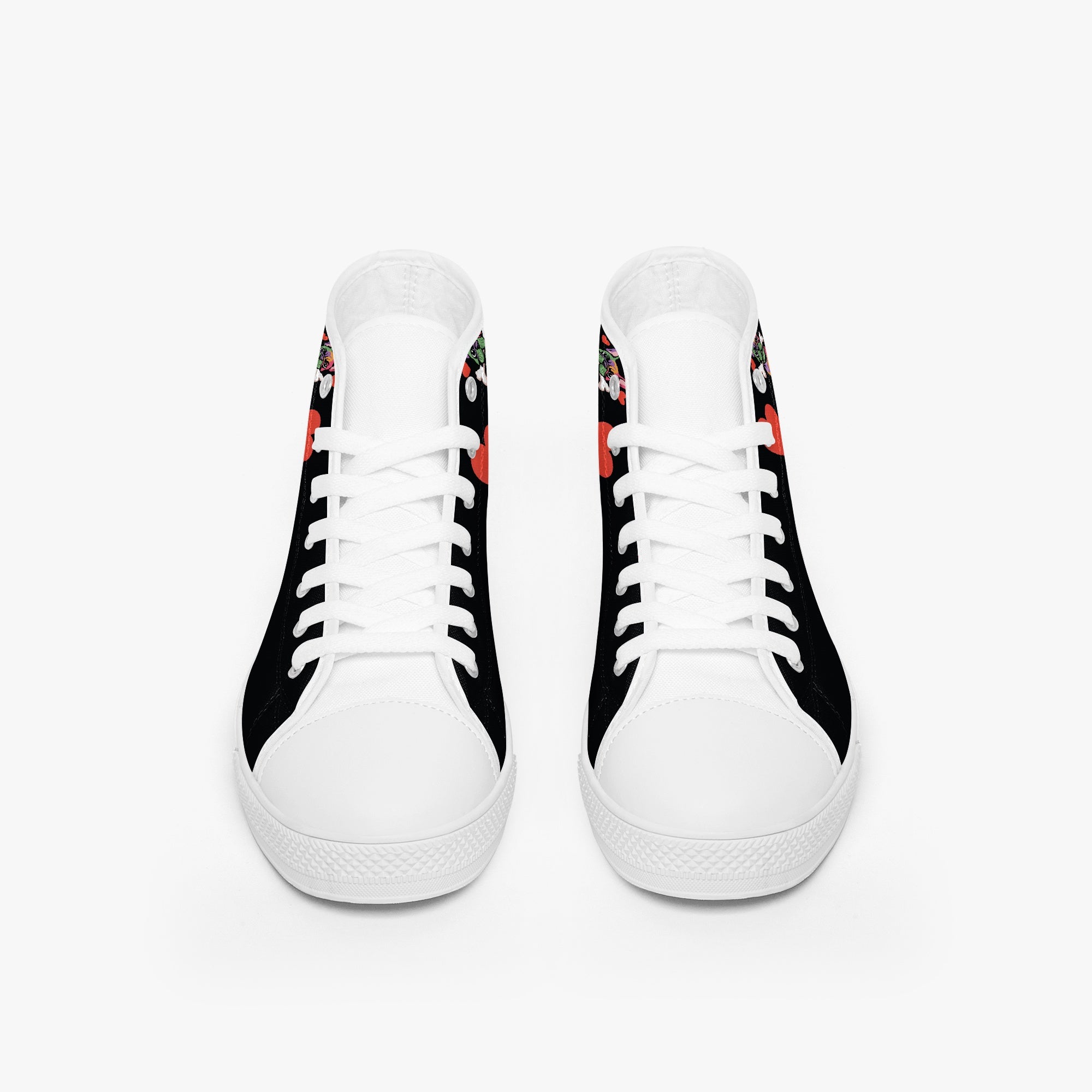 High-Top Classic High-Top Shoes for Frenchie Enthusiasts-fadou