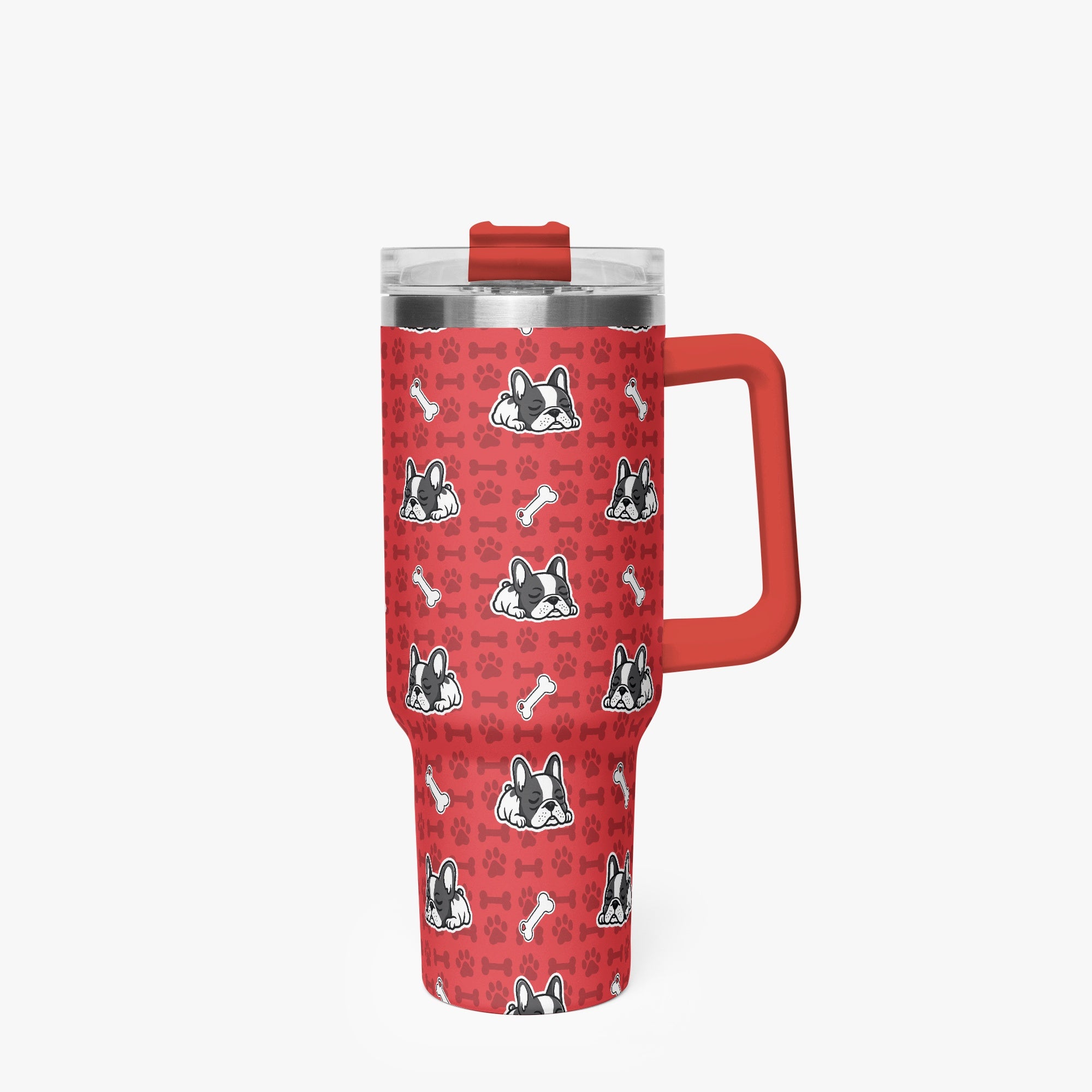 Remy French Bulldog On-The-Go Cup for Frenchie Enthusiasts-fadou