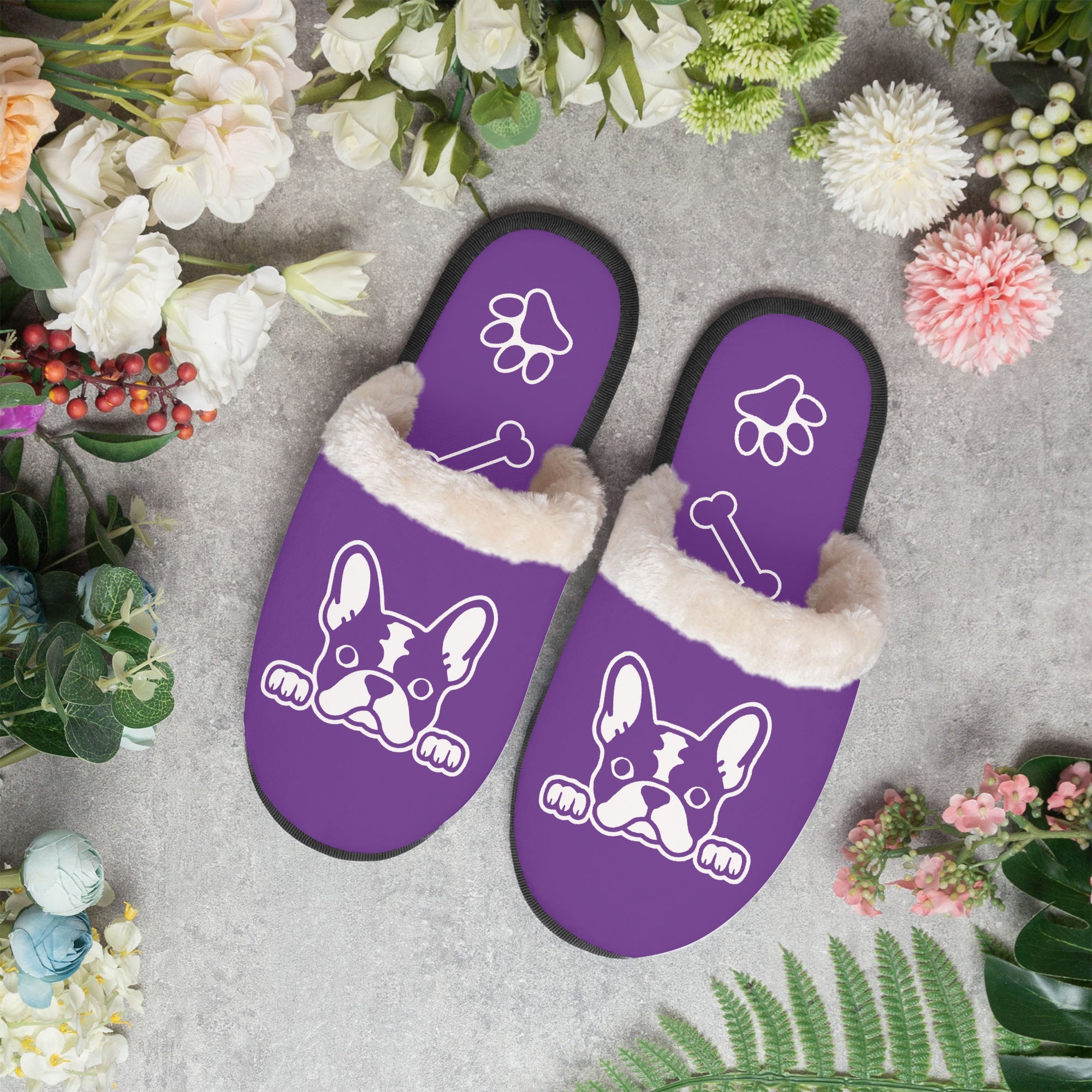 Murray French Bulldog Indoor Shoes for Frenchie Enthusiasts-fadou
