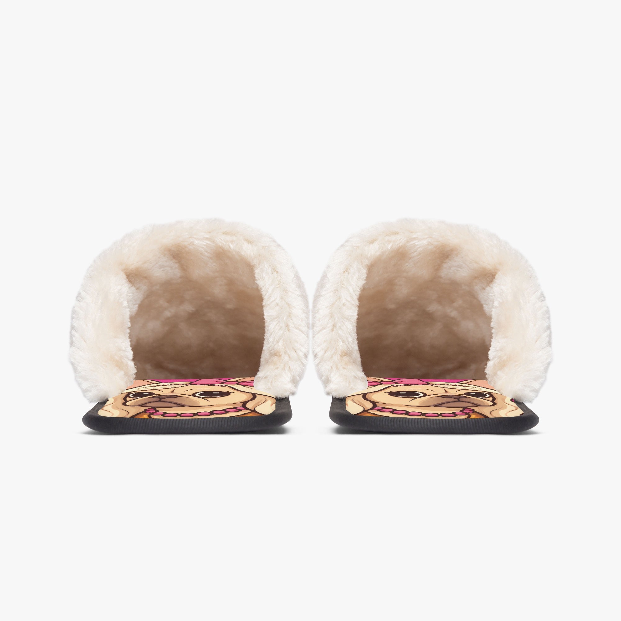 Frenchie Winter Soft House Shoes for Frenchie Enthusiasts-fadou