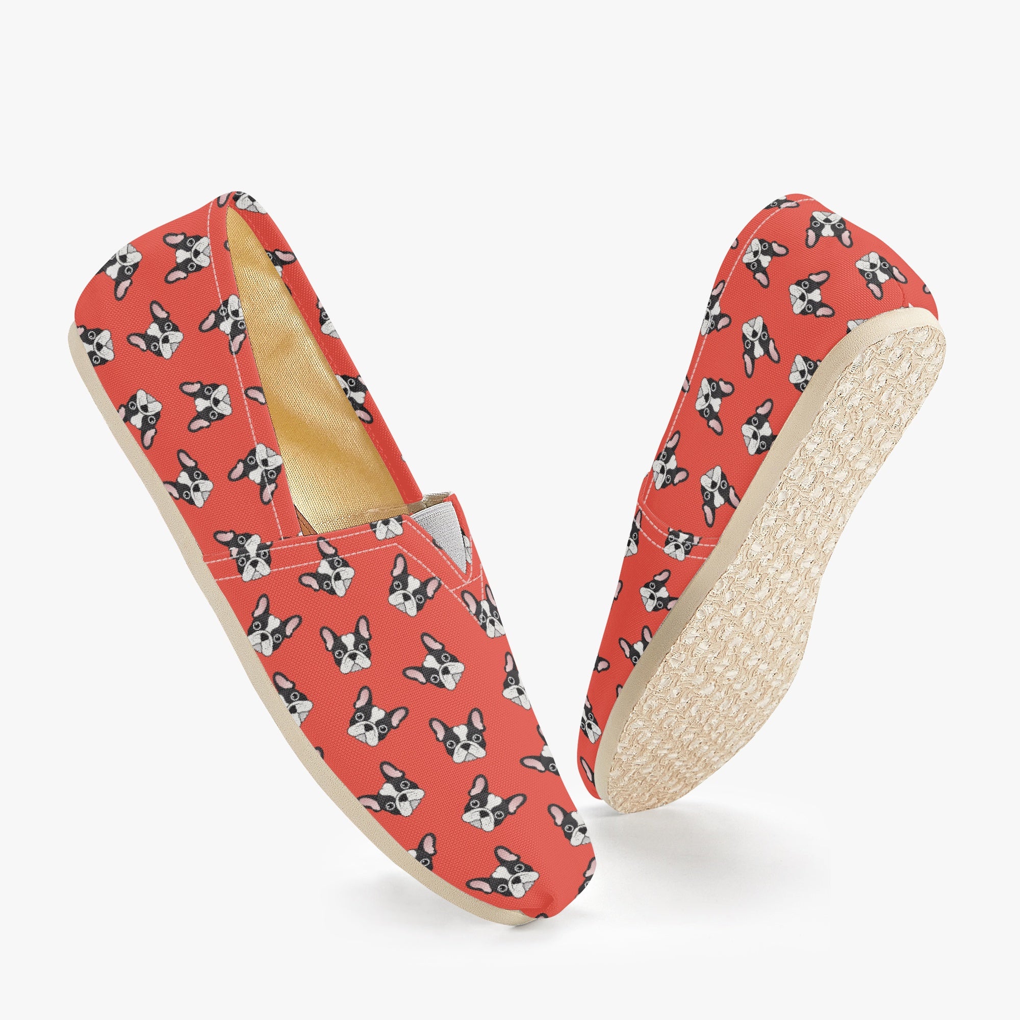 Porcupine Casual Classic Sneakers for Frenchie Enthusiasts-fadou