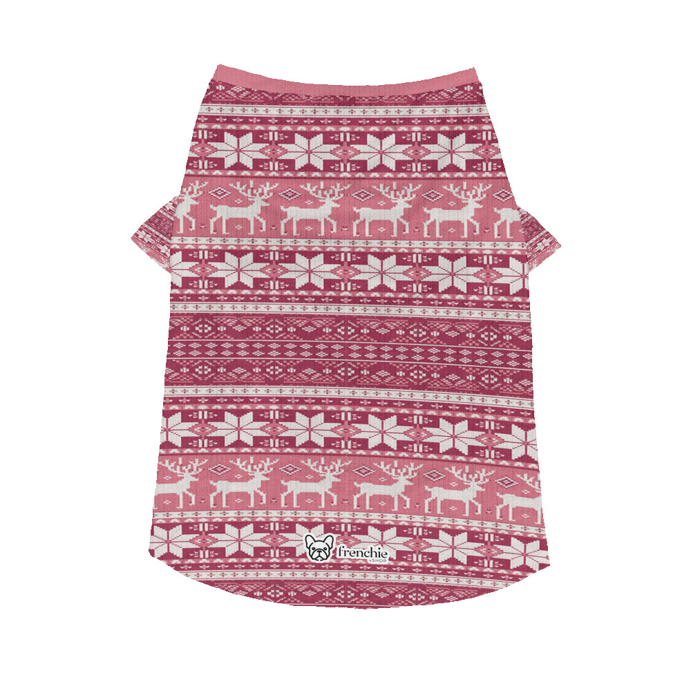 French Bulldog Christmas Warm Knitwear for Training Sessions-fadou
