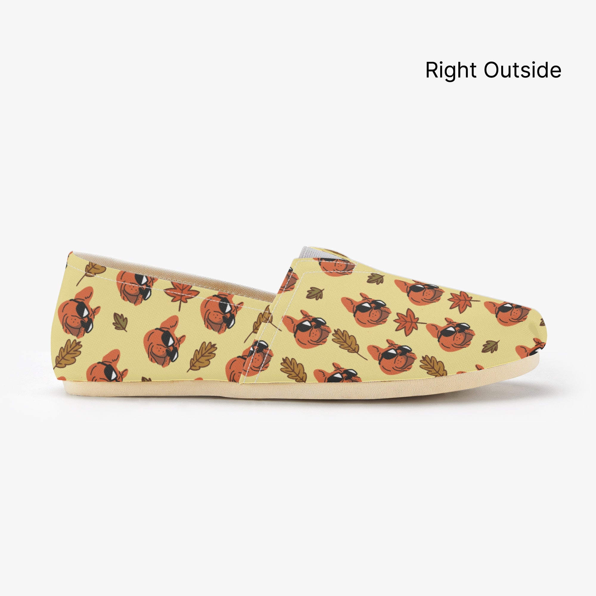 French Bulldog Denim Casual Footwear for Dog Moms & Dads-fadou