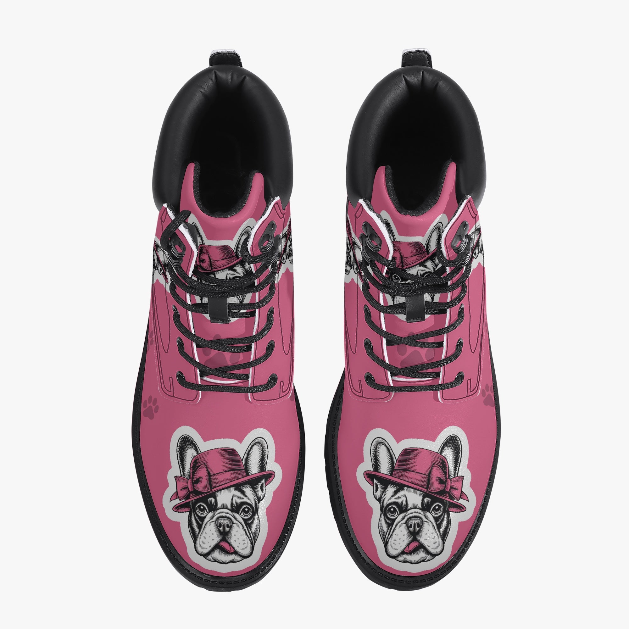 Mason French Bulldog Ankle Booties for Frenchie Enthusiasts-fadou