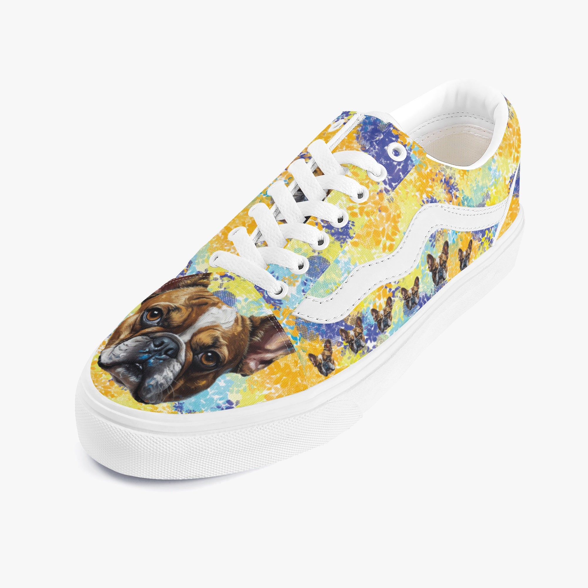 French Bulldog Trendy Casual Footwear for Bulldog Owners-fadou