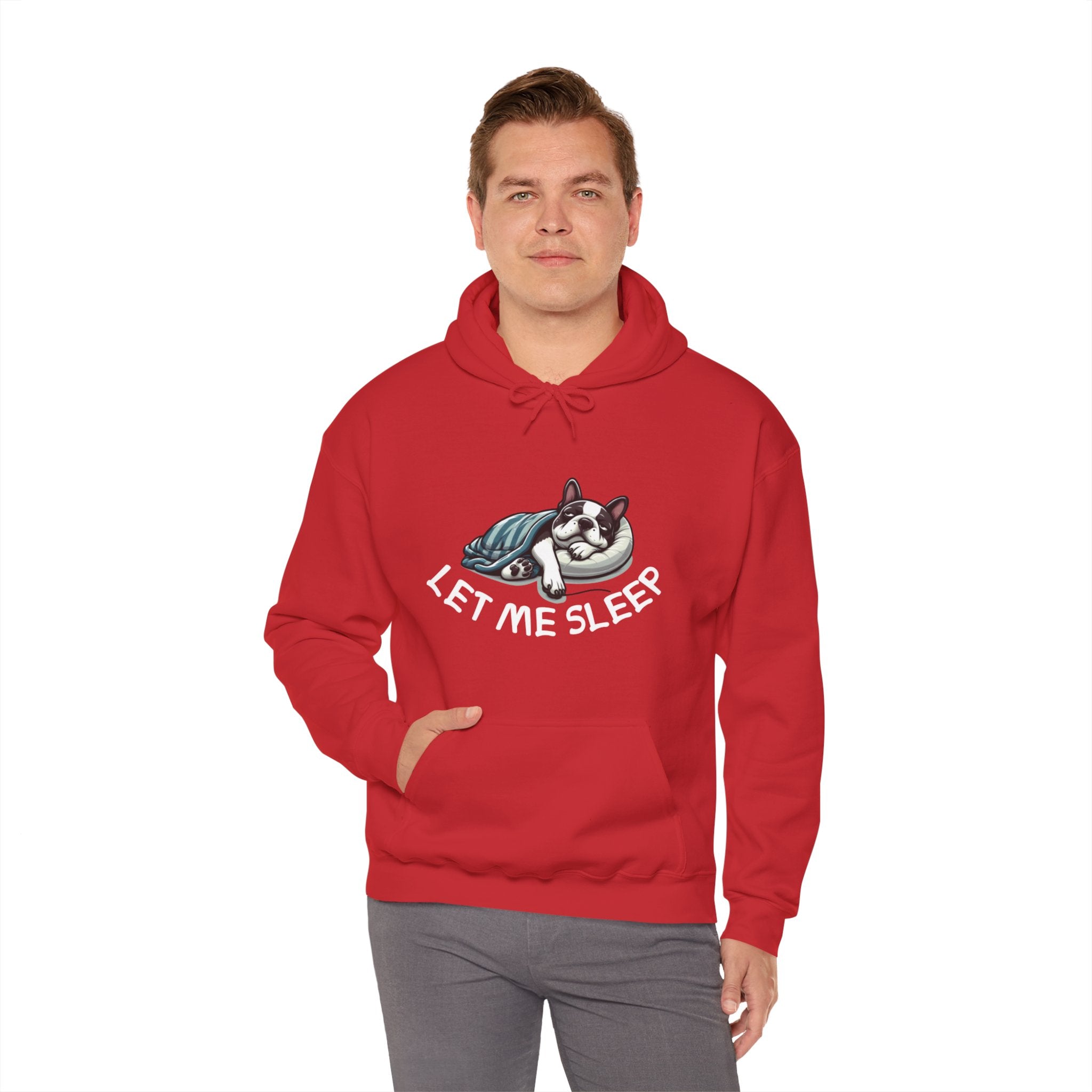 Bruiser French Bulldog Cotton Sweatshirt for Pet Parents-fadou