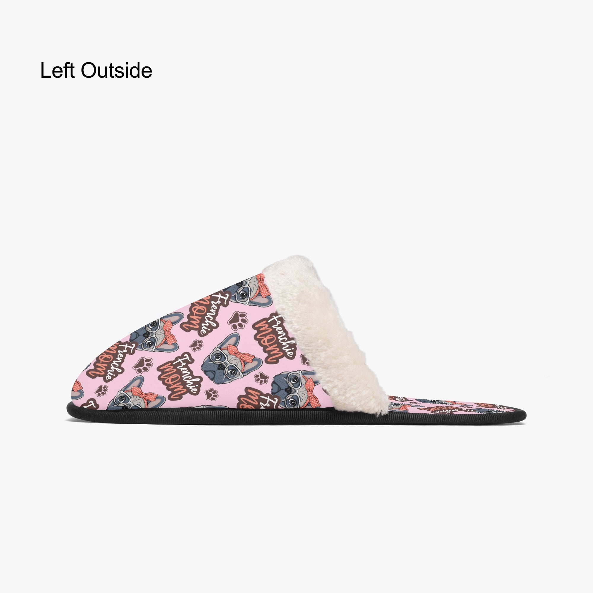 Frenchie Winter House Slippers for Frenchie Enthusiasts-fadou