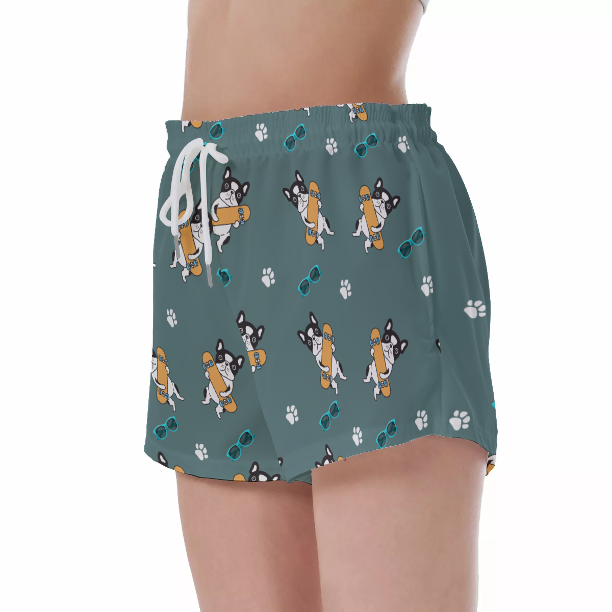 ZOE - Women's Short for French Bulldog Owners and Fans for Frenchies-fadou
