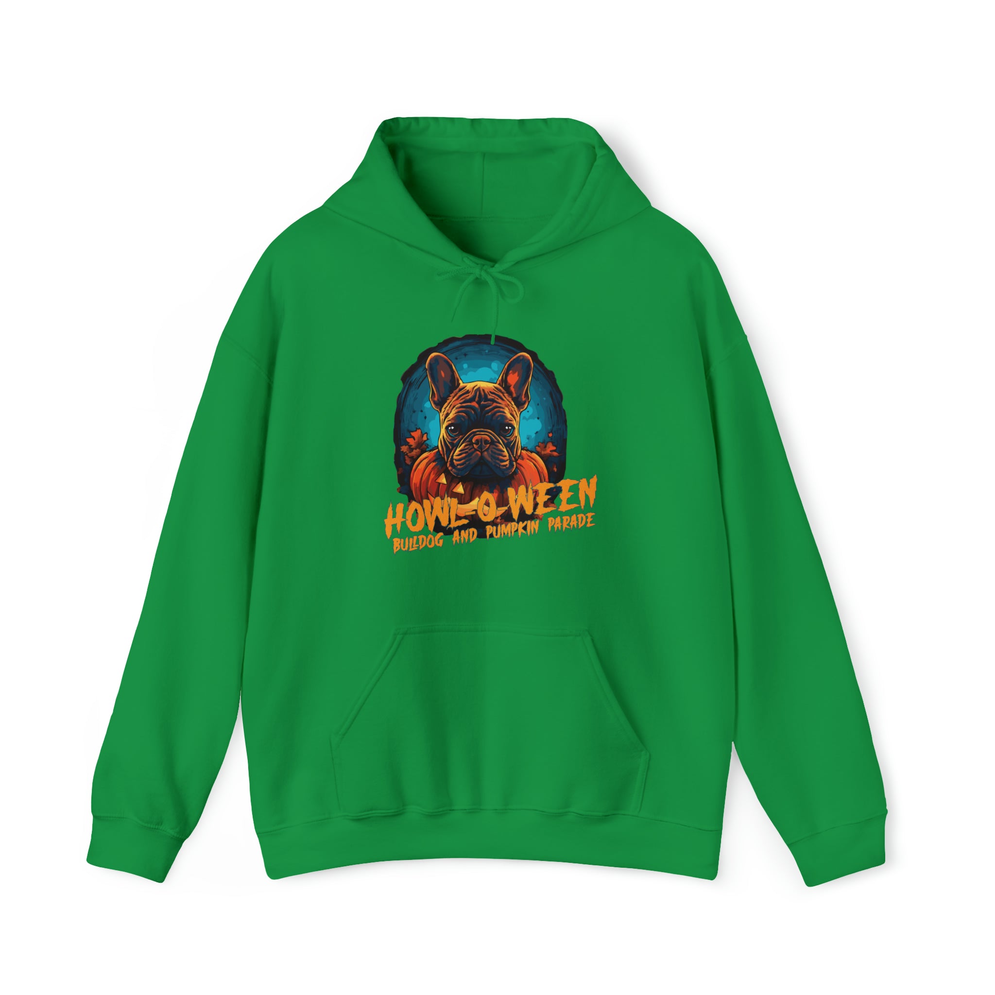 Pumpkin Halloween Pet Parent Pullover for Bulldog Owners-fadou