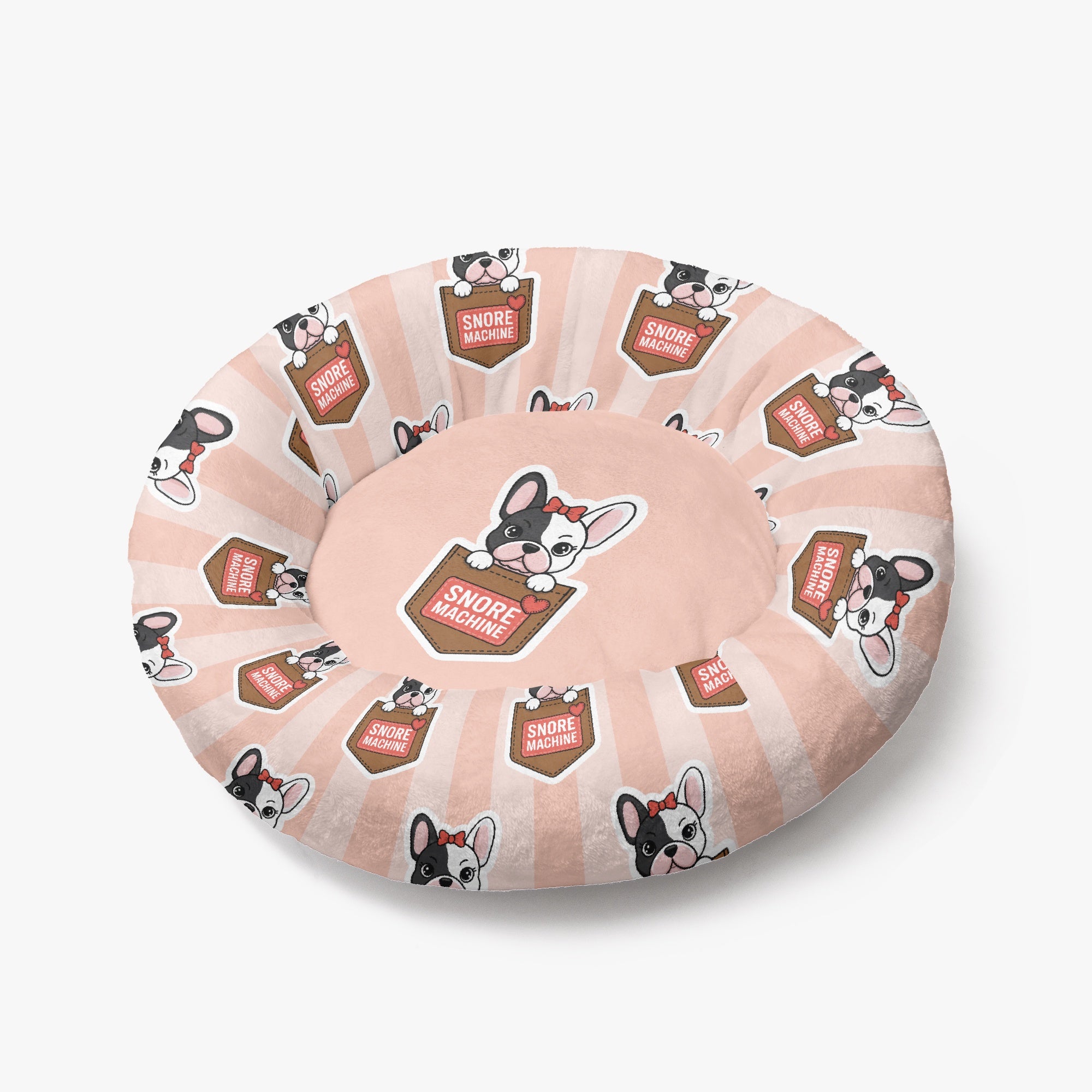 Bacon French Bulldog Cozy Sofa Bed for Flat-Face Breeds-fadou