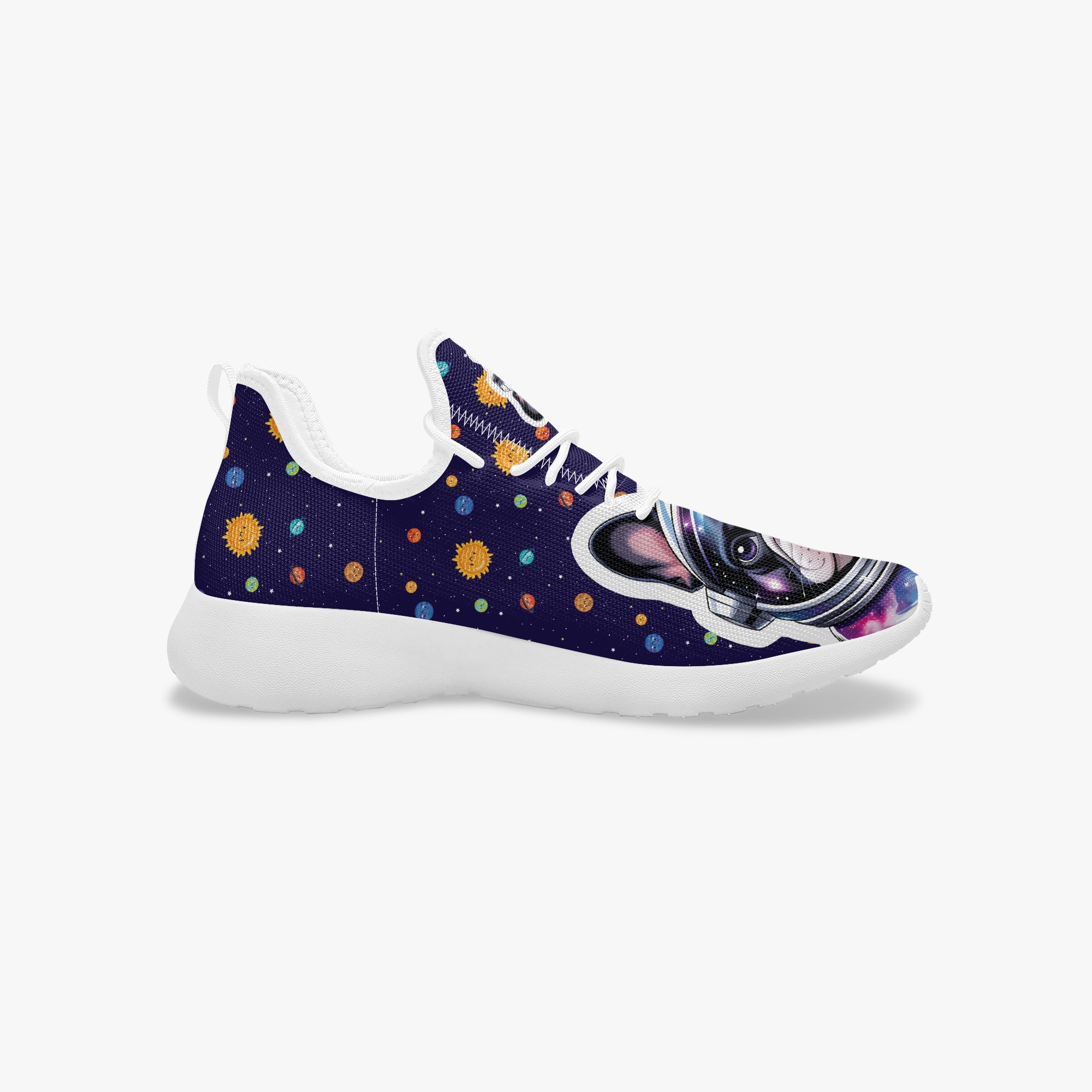 French Bulldog Classic Canvas Sneakers for Bulldog Owners-fadou