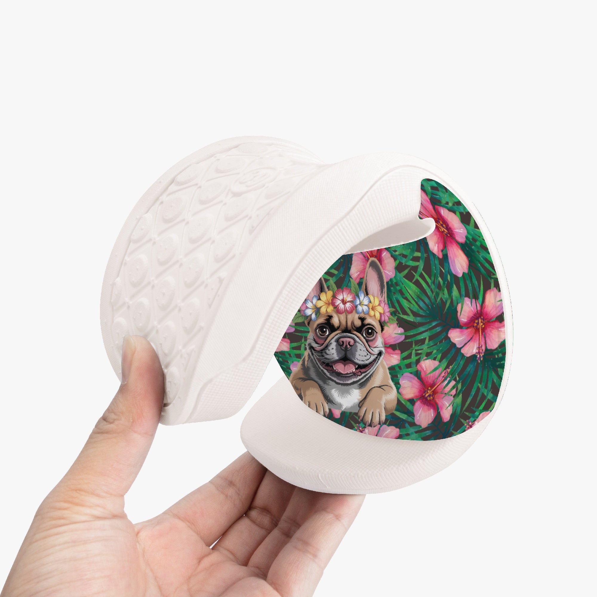 Noodle French Bulldog Outdoor Sandals for Frenchie Enthusiasts-fadou