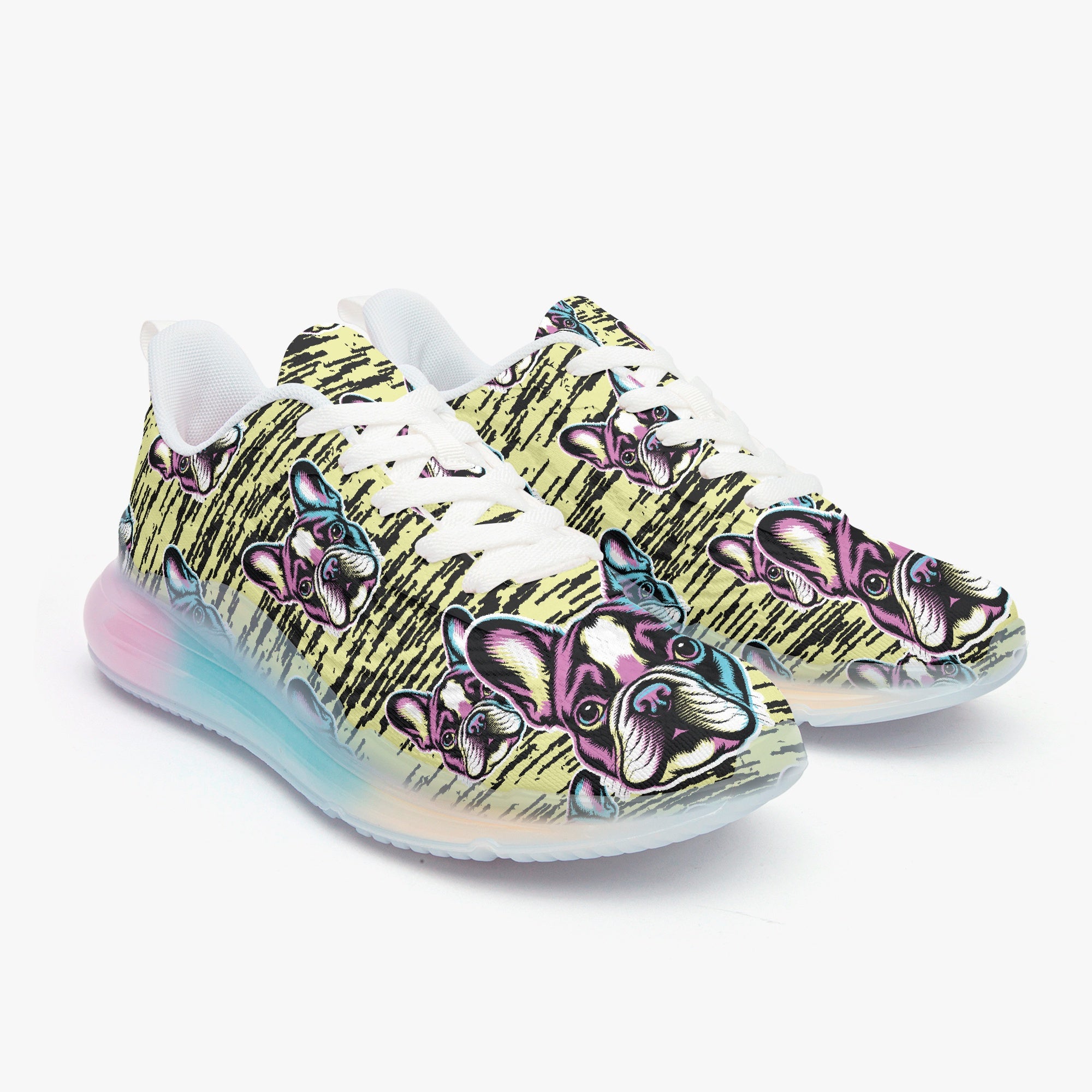 French Bulldog Lightweight Casual Footwear for Pet Parents-fadou