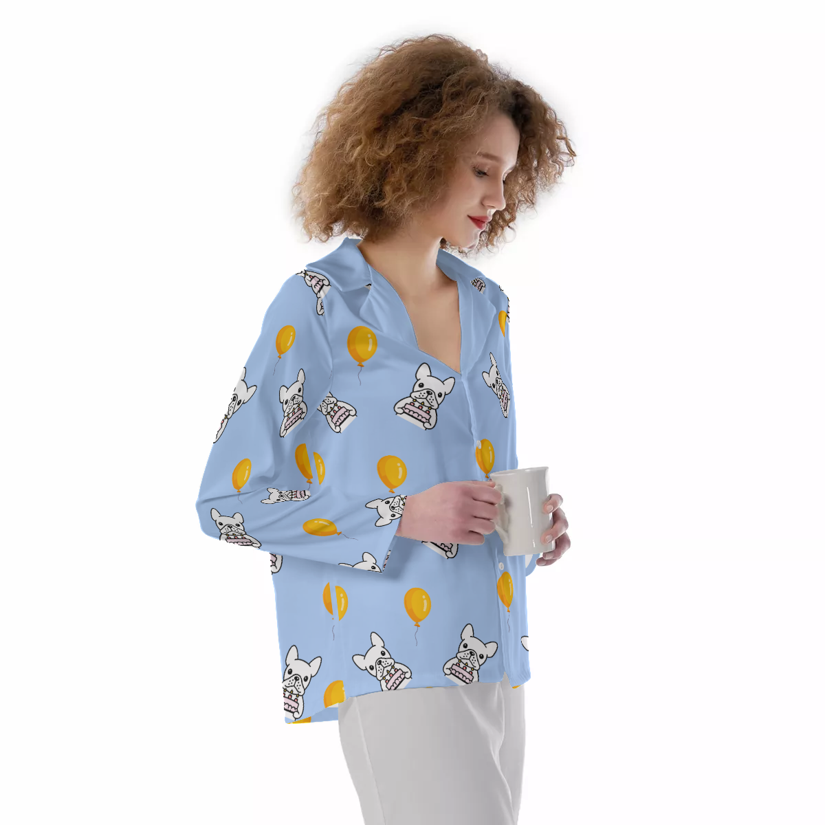 LUNA French Bulldog Cozy Pajama Set for Dog Moms & Dads-fadou