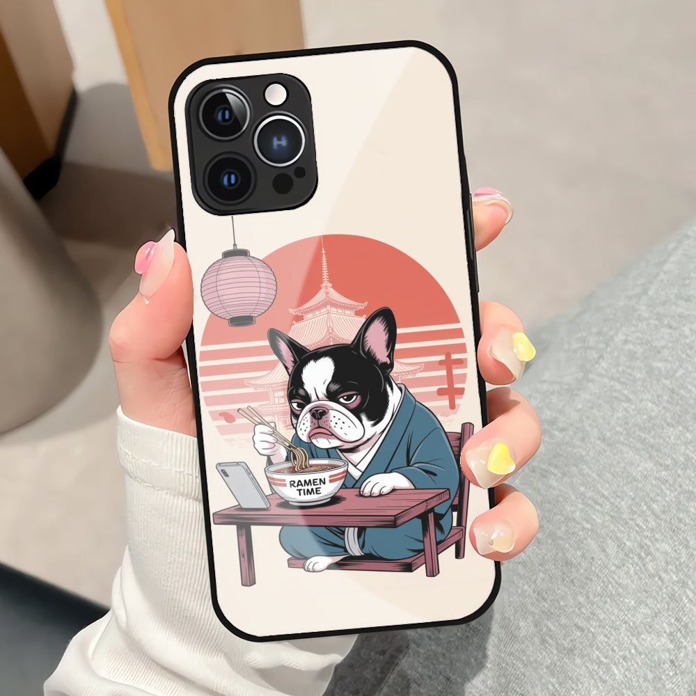Molly - Iphone & Samsung Glass Case for Dog Moms & Dads-fadou