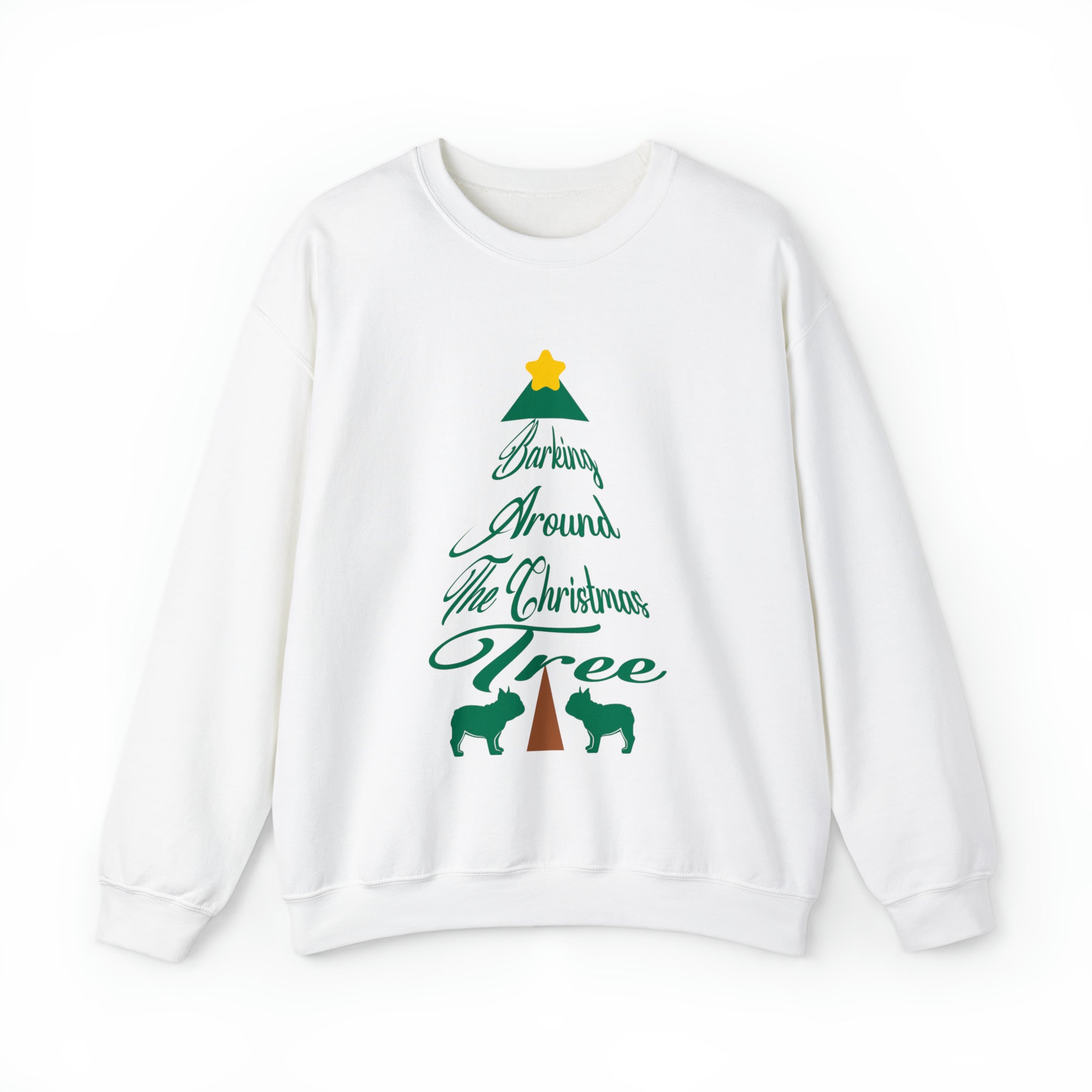Frenchie Christmas Pet Parent Pullover for Everyday Wear-fadou