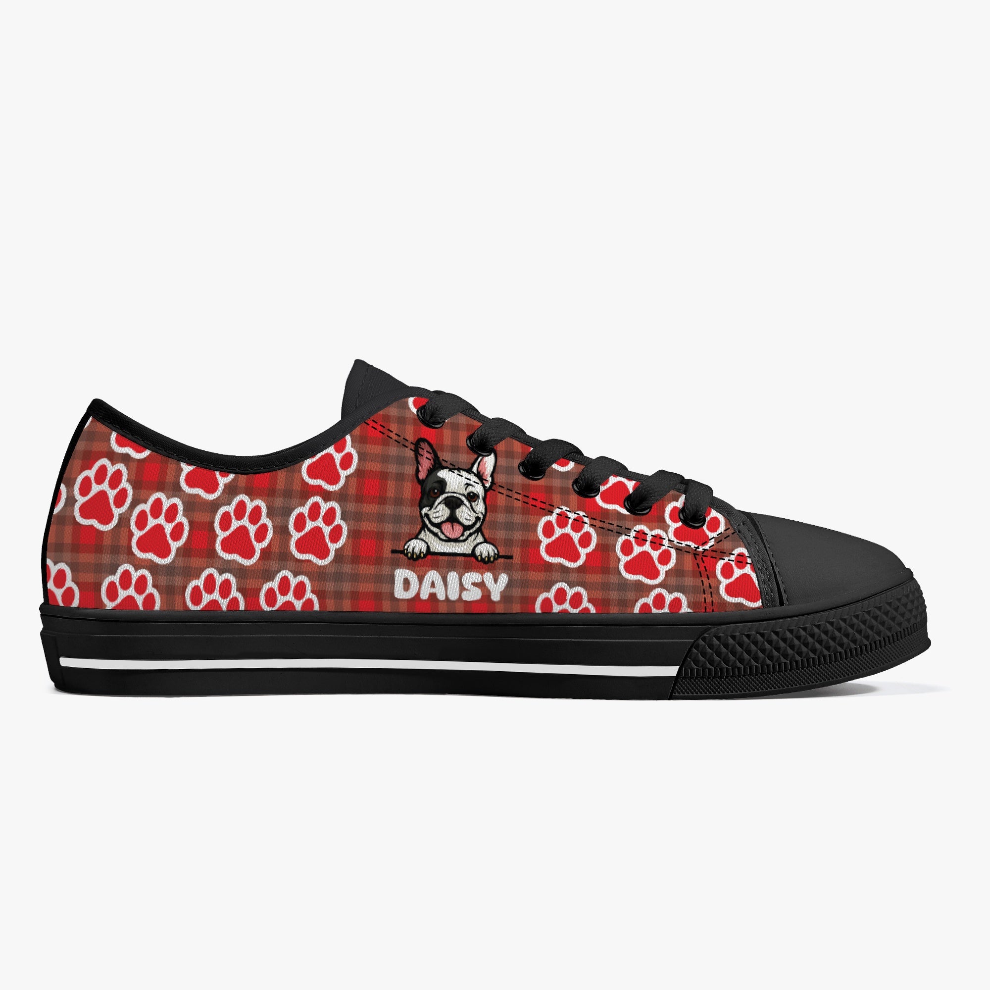 French Bulldog Personalized Casual Footwear for Dog Moms & Dads-fadou