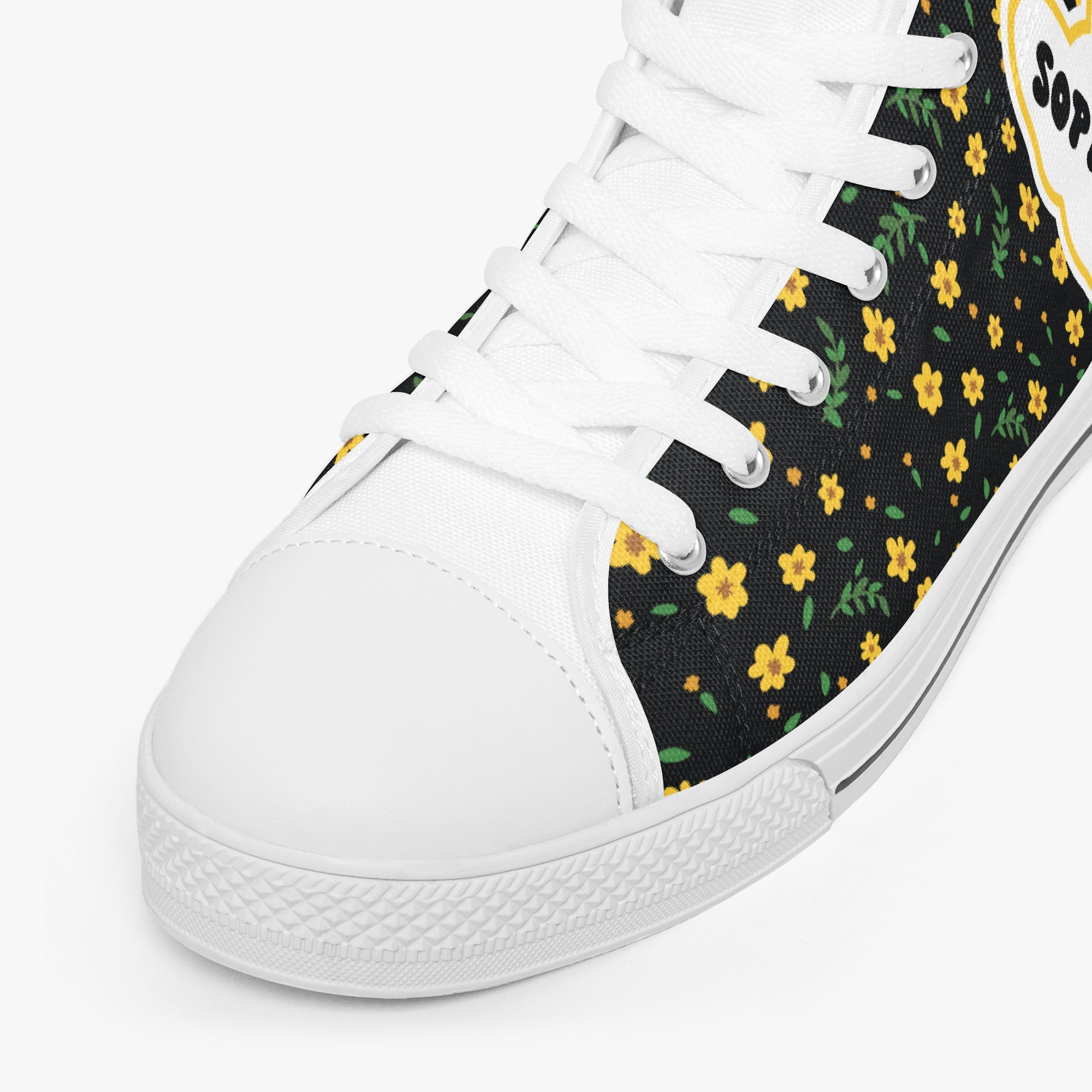 Licorice Personalized Canvas Sneakers for Everyday Wear-fadou