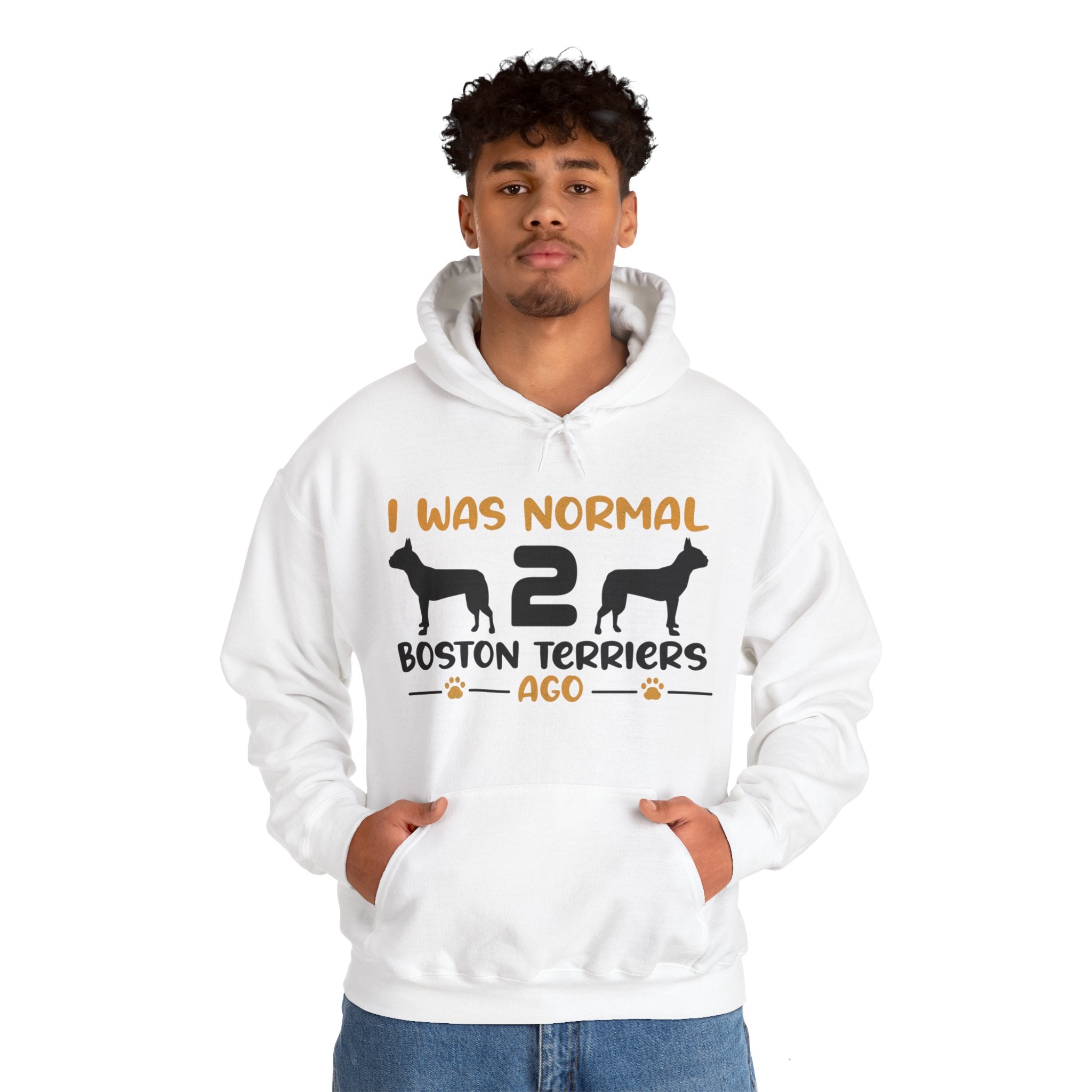 Bean French Bulldog Cotton Sweatshirt for Everyday Wear-fadou